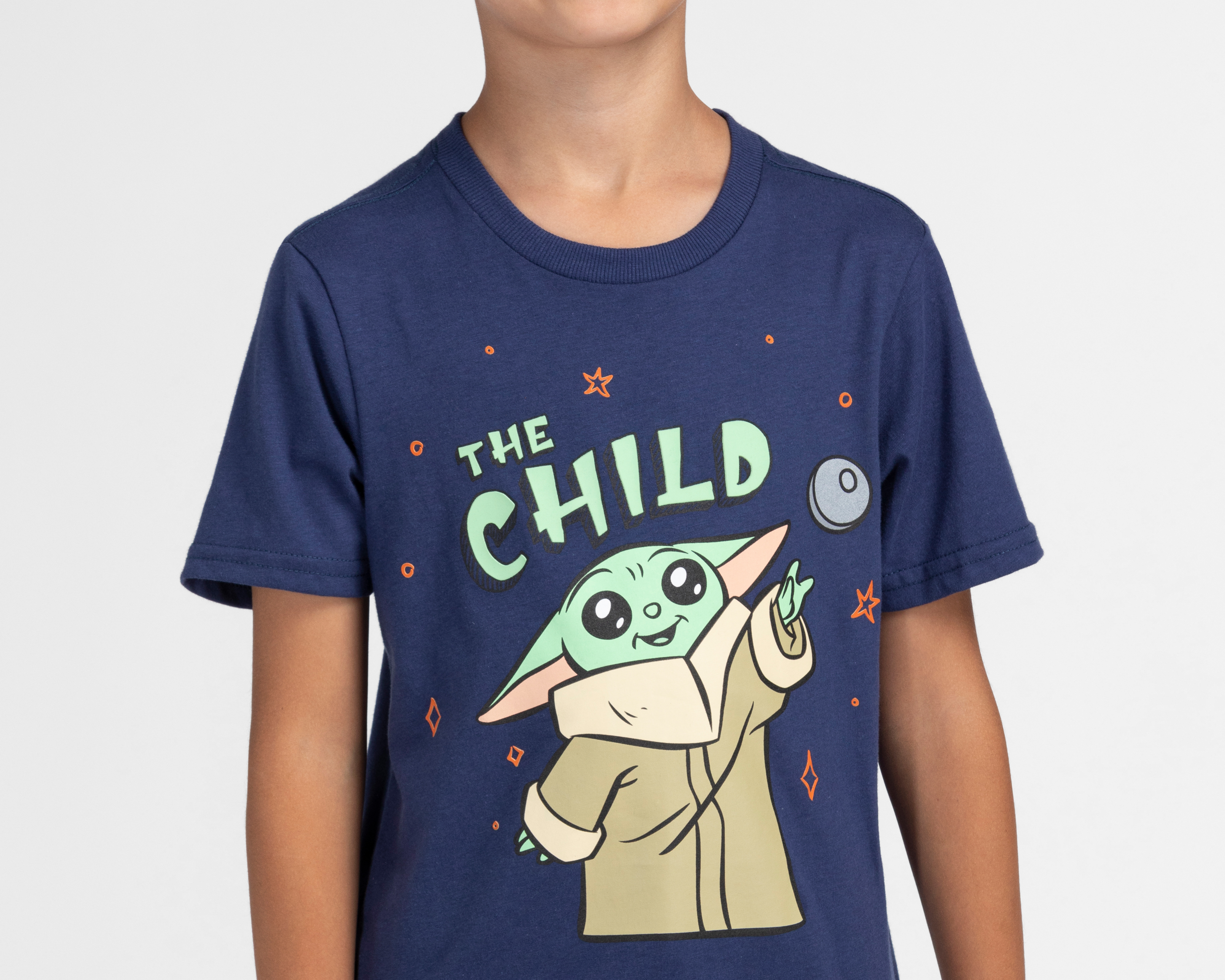 Foto 5 pulgar | Foto 4 | Playera Star Wars Manga Corta Estampada para Niño
