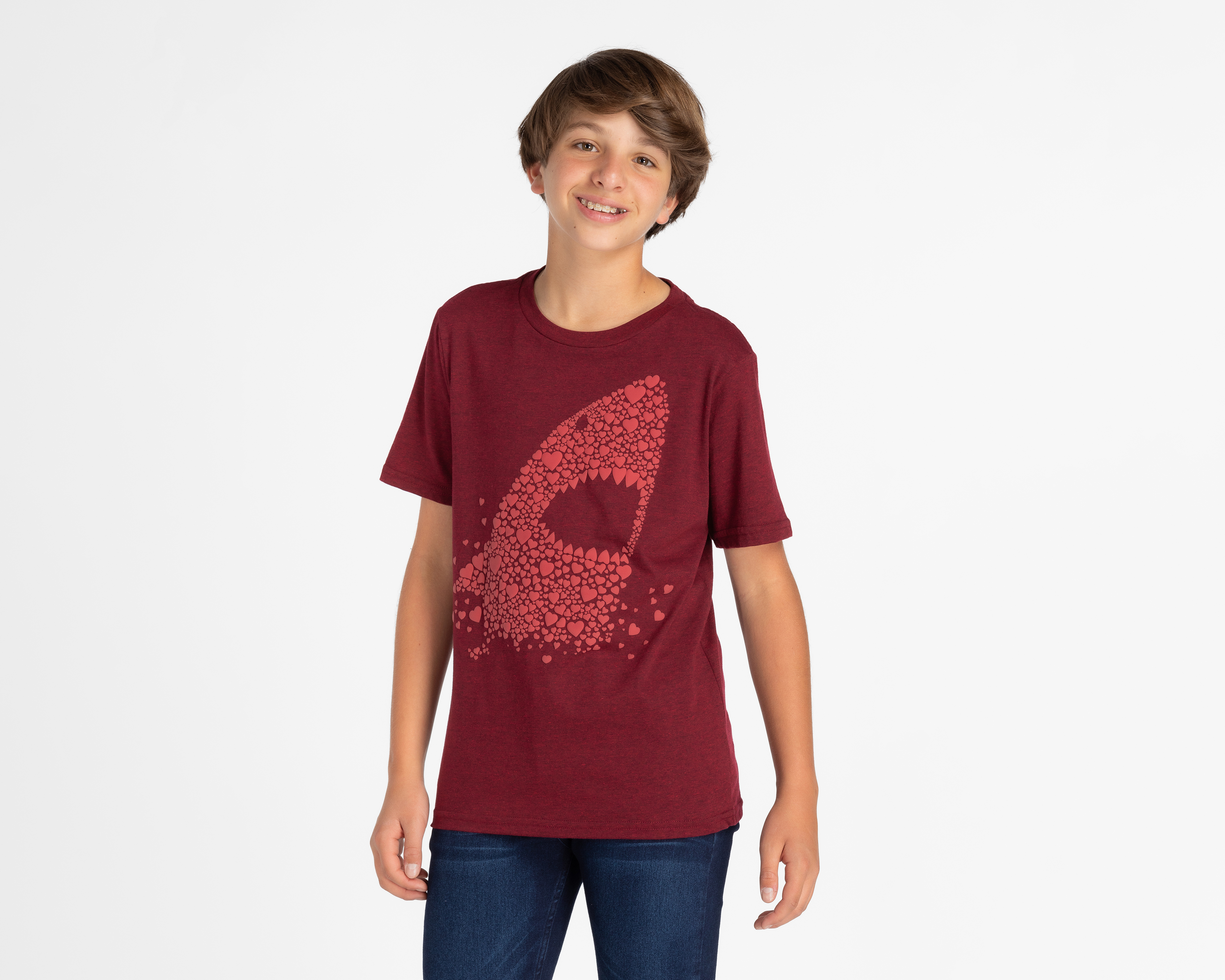 Playera Refill Manga Corta Estampada Juvenil