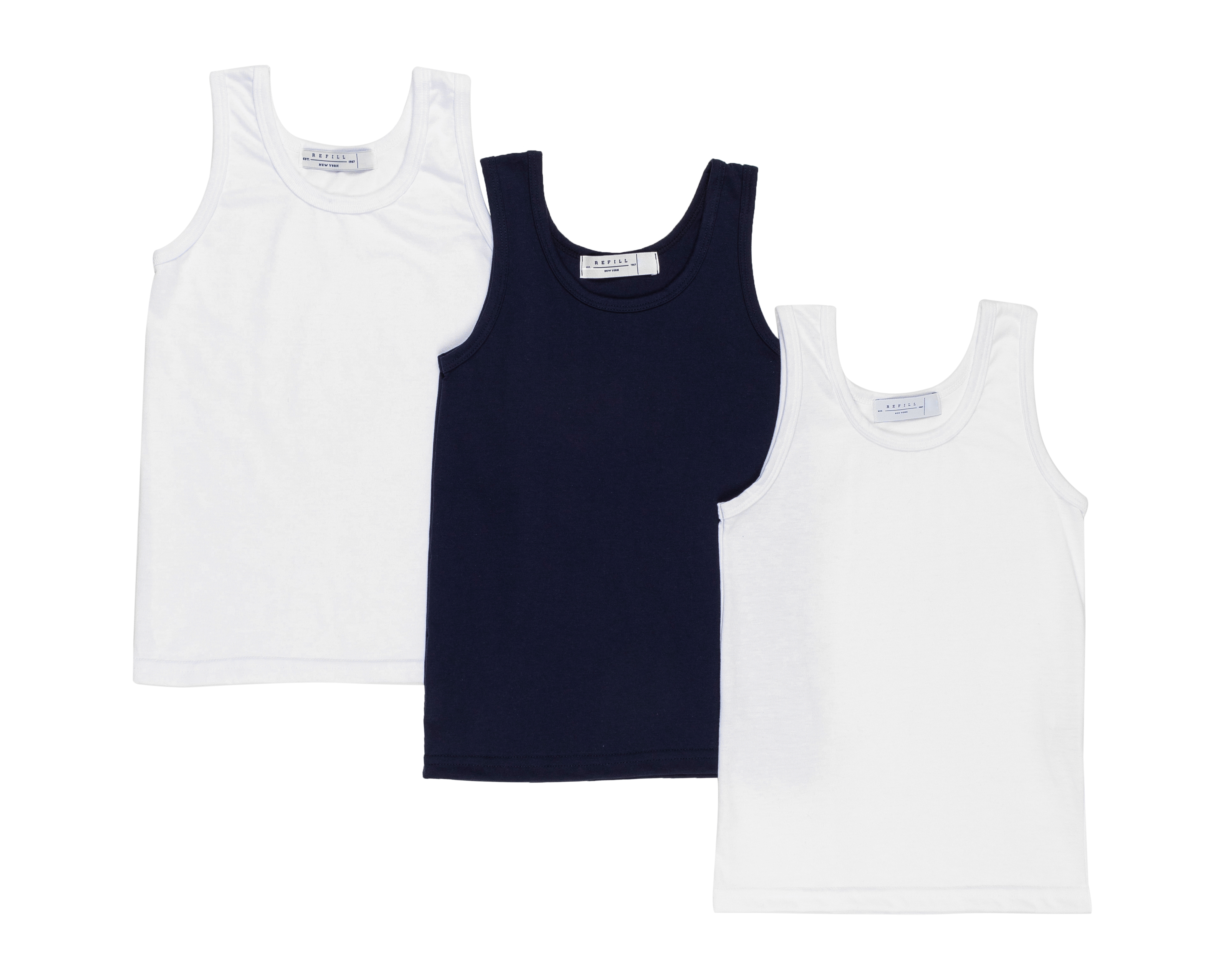 Camiseta Interior Refill para Niño 3 Piezas