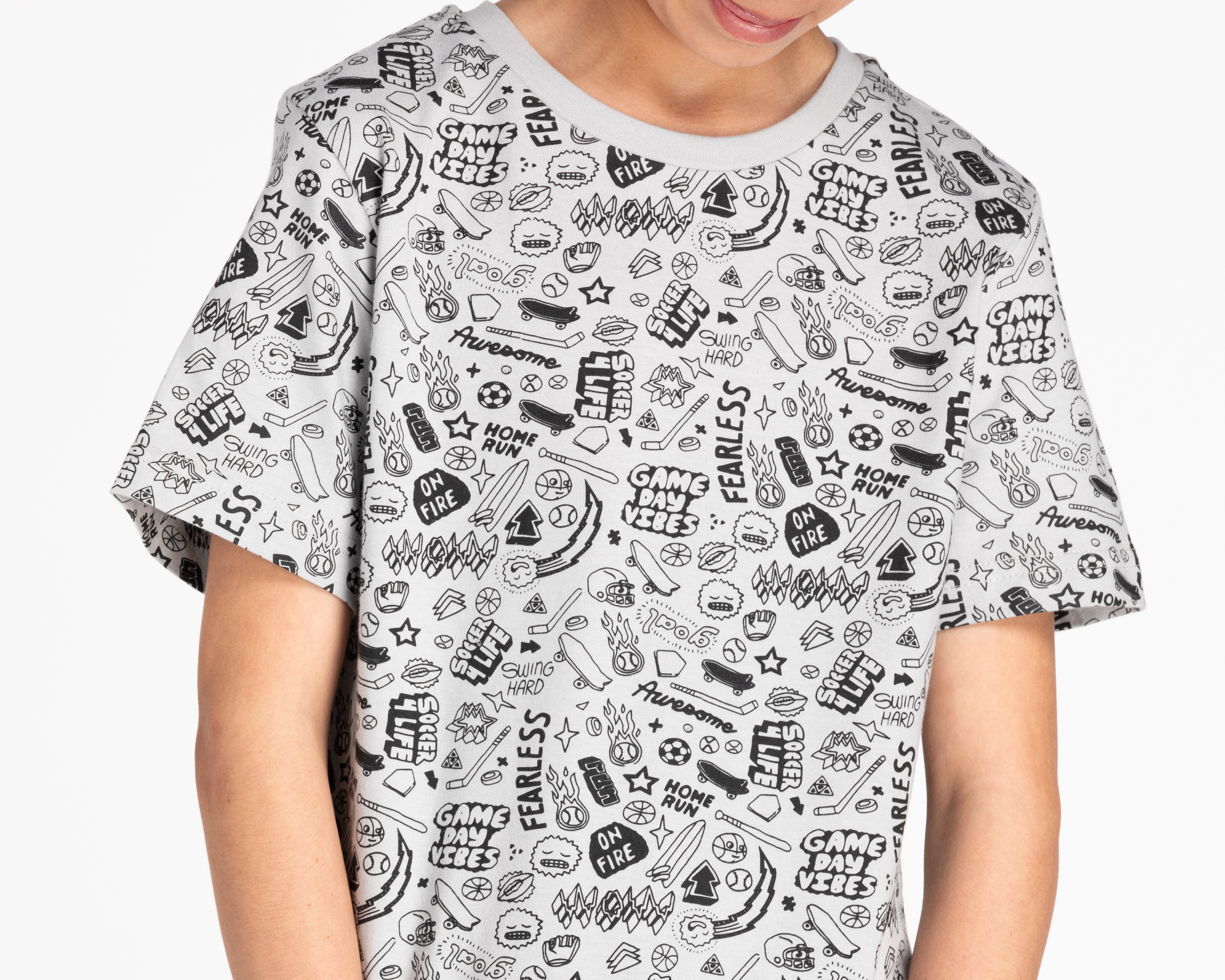 Foto 5 pulgar | Foto 4 | Playera Neo*City Estampada Juvenil