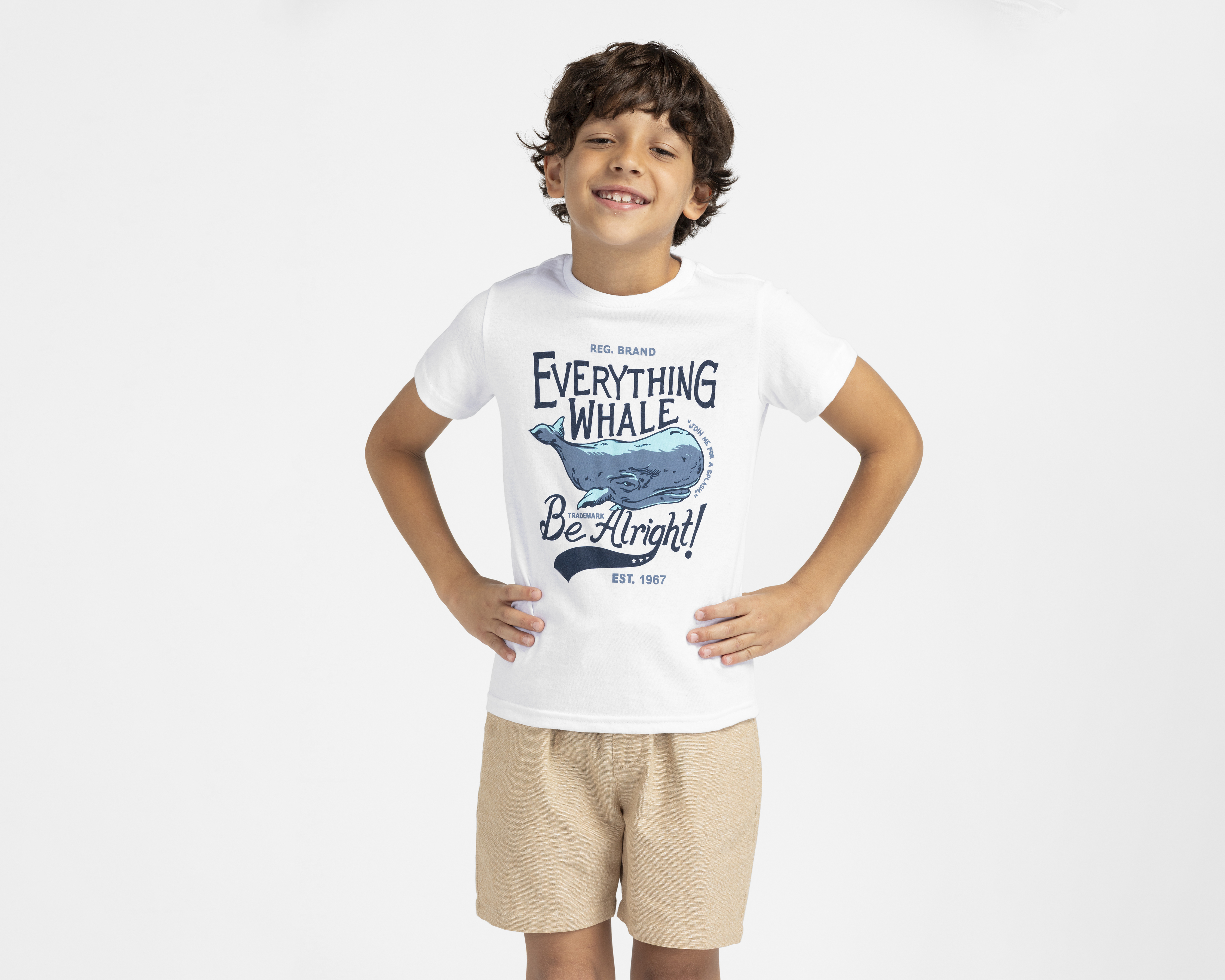 Foto 2 pulgar | Foto 1 | Playera Refill Estampada para Niño