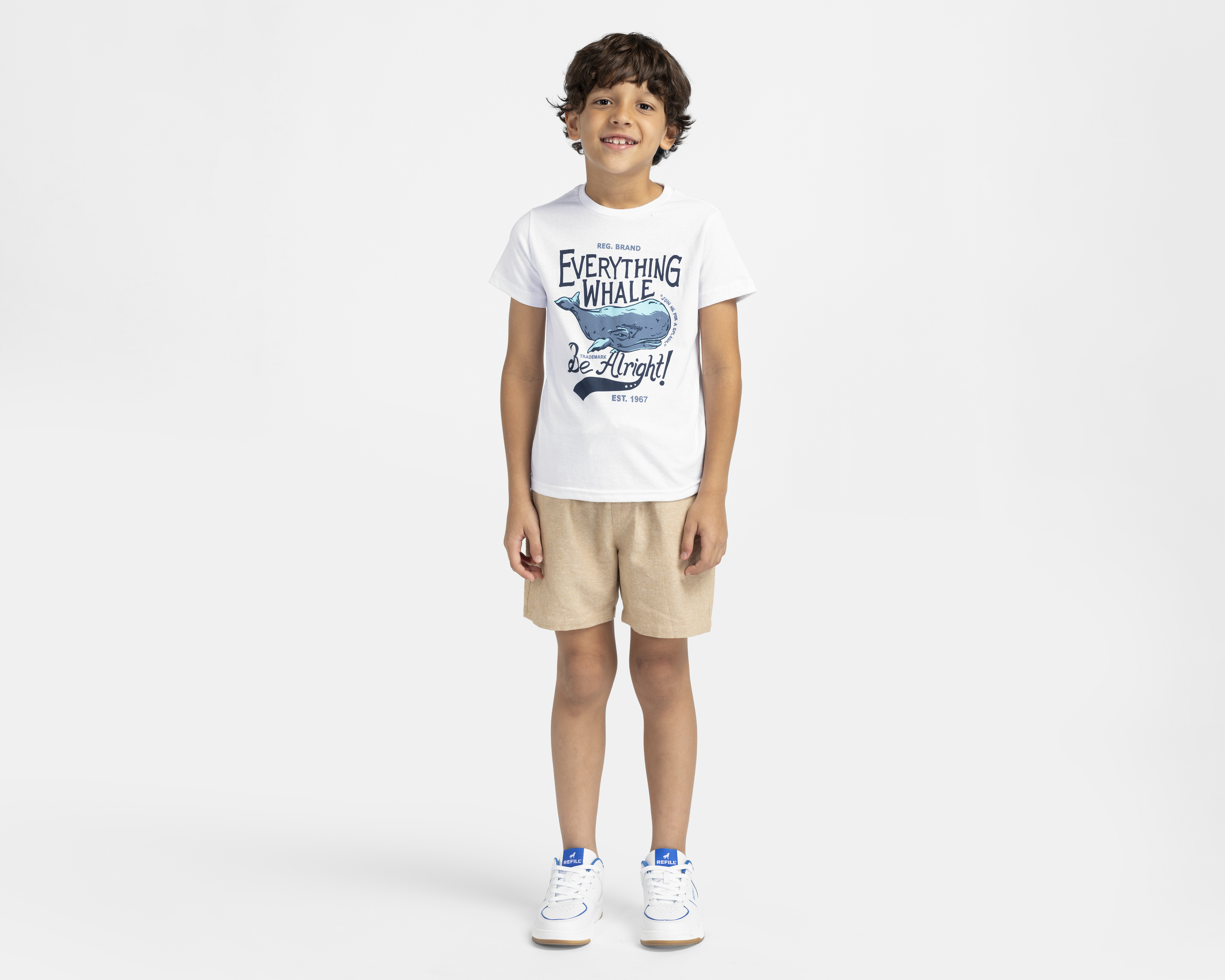 Foto 3 pulgar | Foto 2 | Playera Refill Estampada para Niño