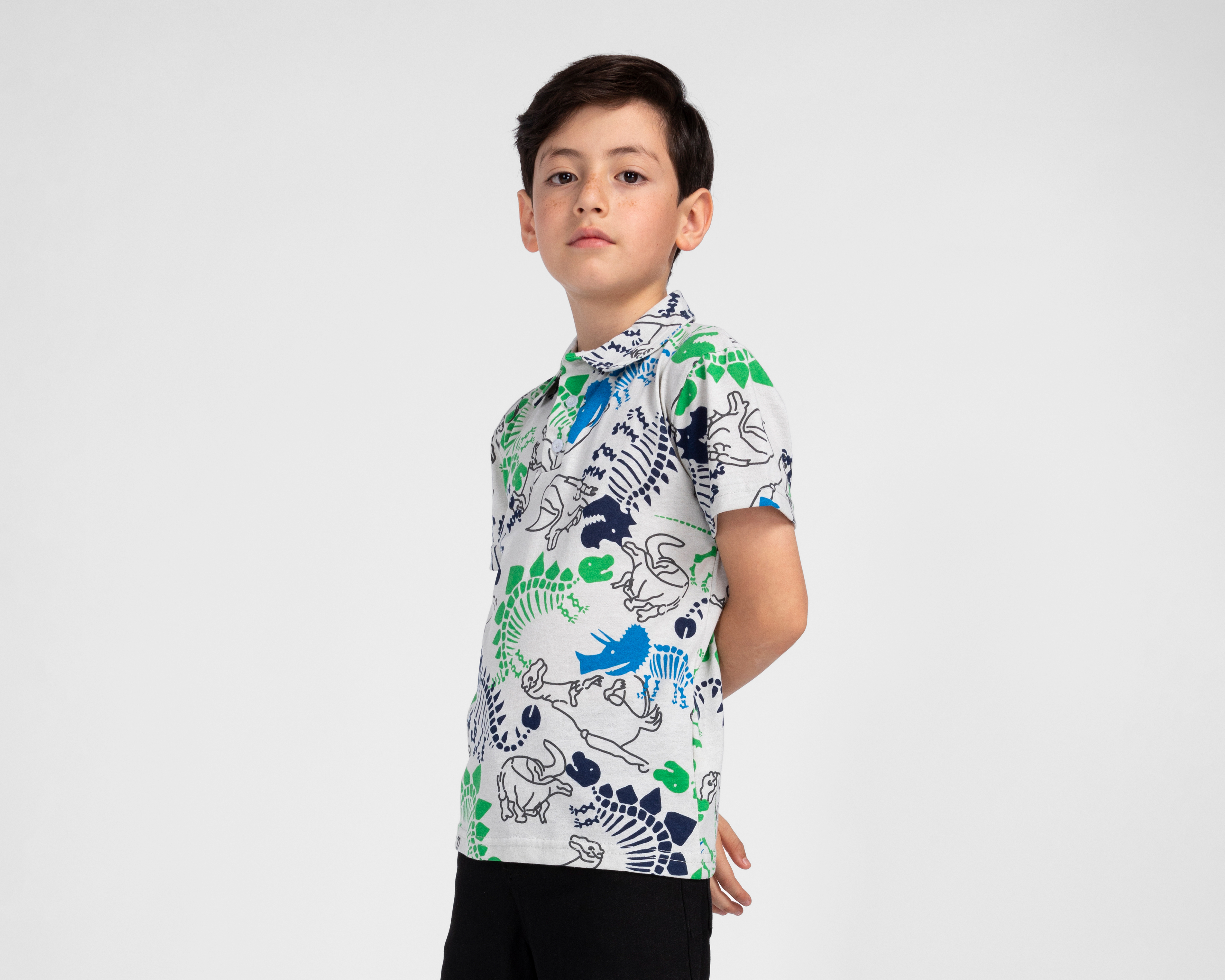 Foto 2 pulgar | Foto 1 | Playera Neo*City Estampada para Niño