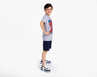 Foto 1 | Foto 1 | Conjunto con Short Marvel Spider-Man para Niño 2 Piezas