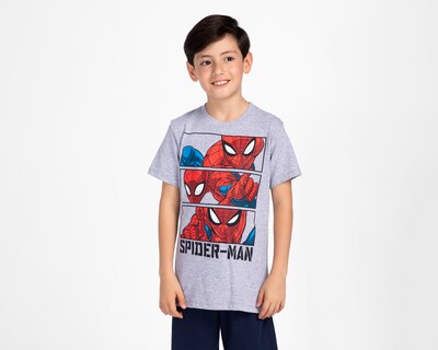 Foto 3 | Foto 3 | Conjunto con Short Marvel Spider-Man para Niño 2 Piezas