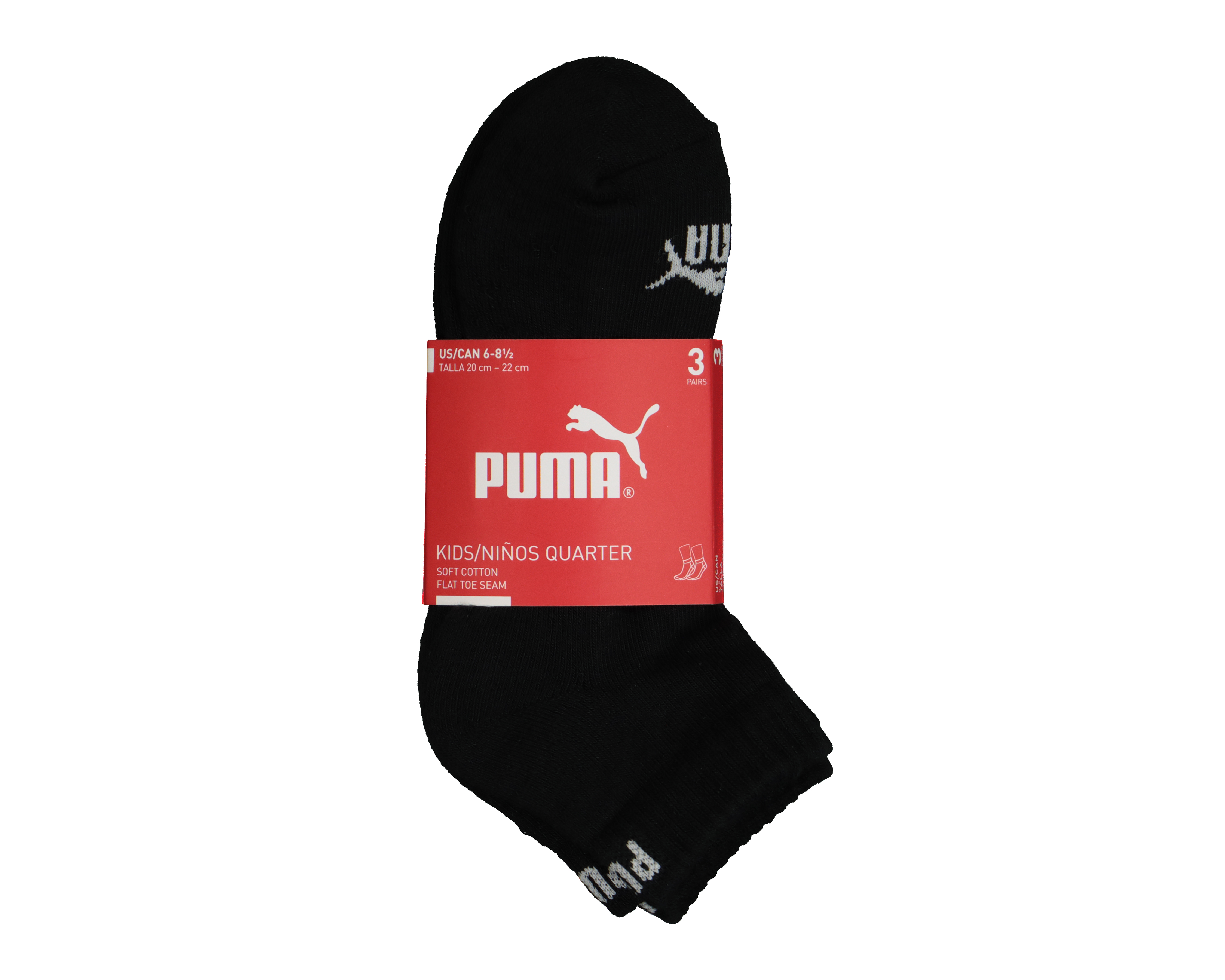 Foto 4 pulgar | Foto 3 | Calcetas Deportivas Tines Puma para Niño 3 Pares