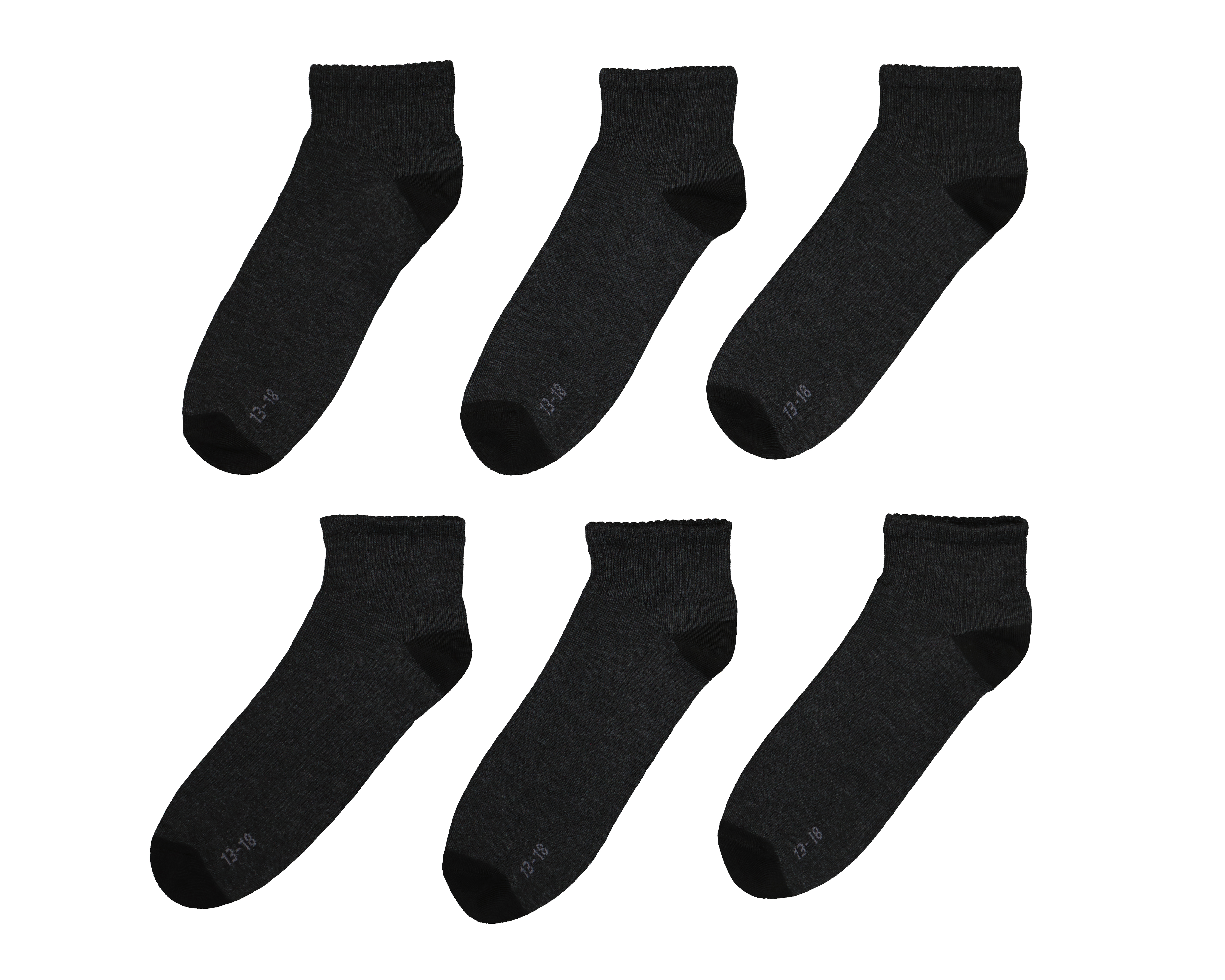 Calcetas Deportivas Tines Lucky Star para Hombre 6 Pares