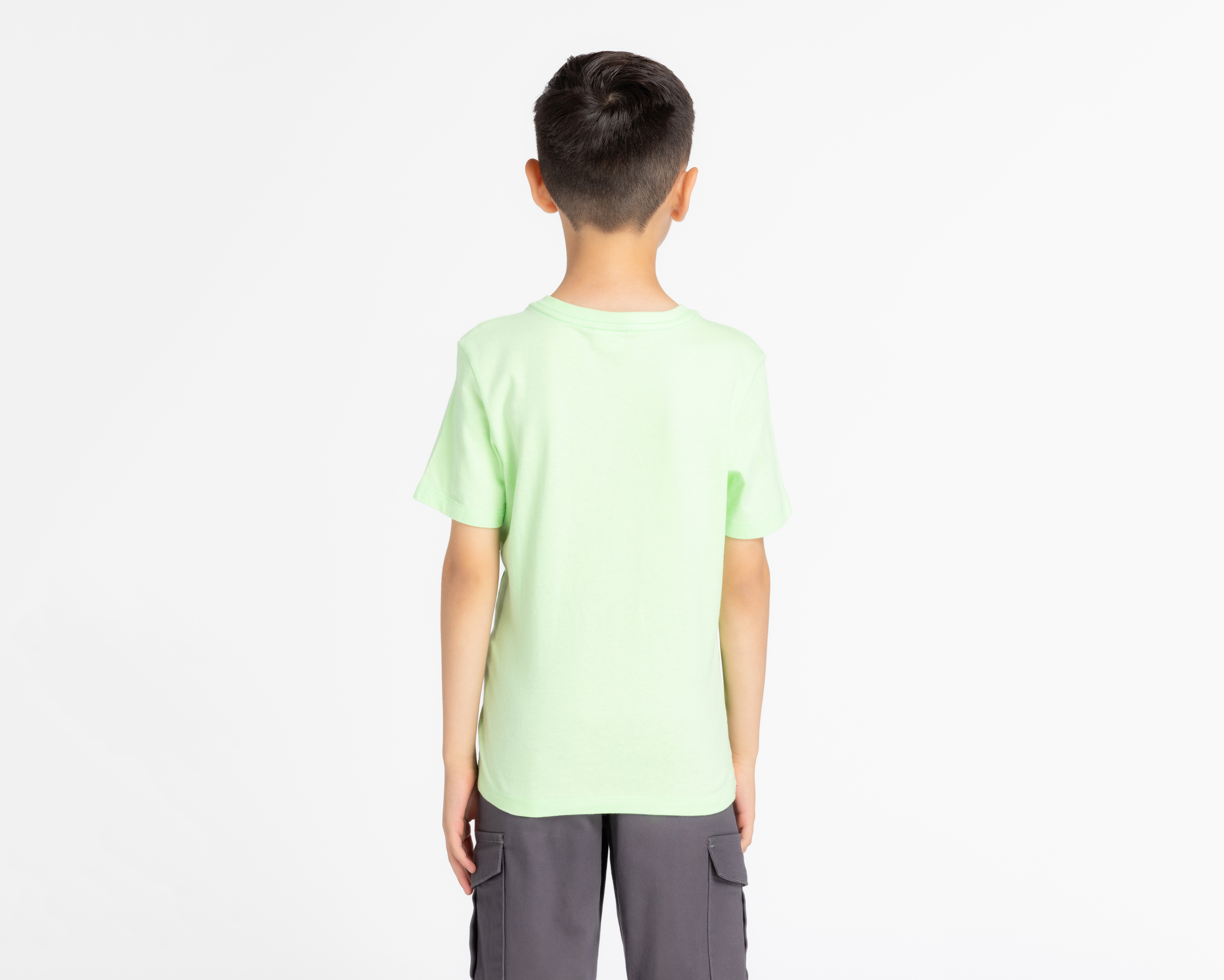 Foto 3 pulgar | Foto 2 | Playera Minecraft Manga Corta Estampada para Niño