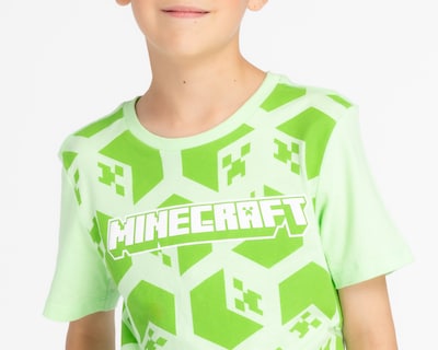 Foto 3 | Foto 3 | Playera Minecraft Manga Corta Estampada para Niño