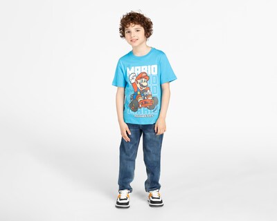 Foto 1 | Foto 1 | Playera Mario Kart Manga Corta Estampada para Niño