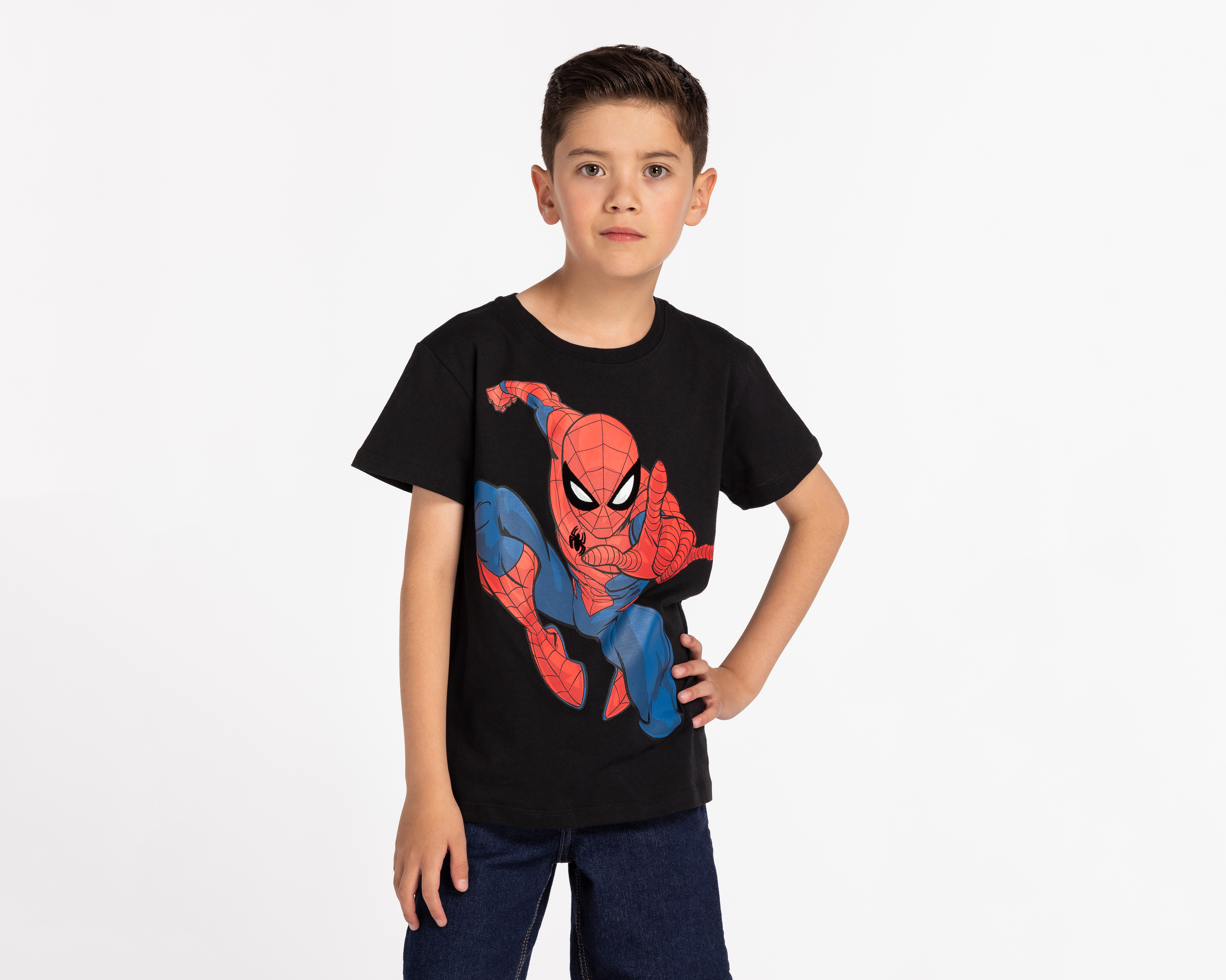 Foto 2 pulgar | Foto 1 | Playera Spider-Man Marvel para Niño