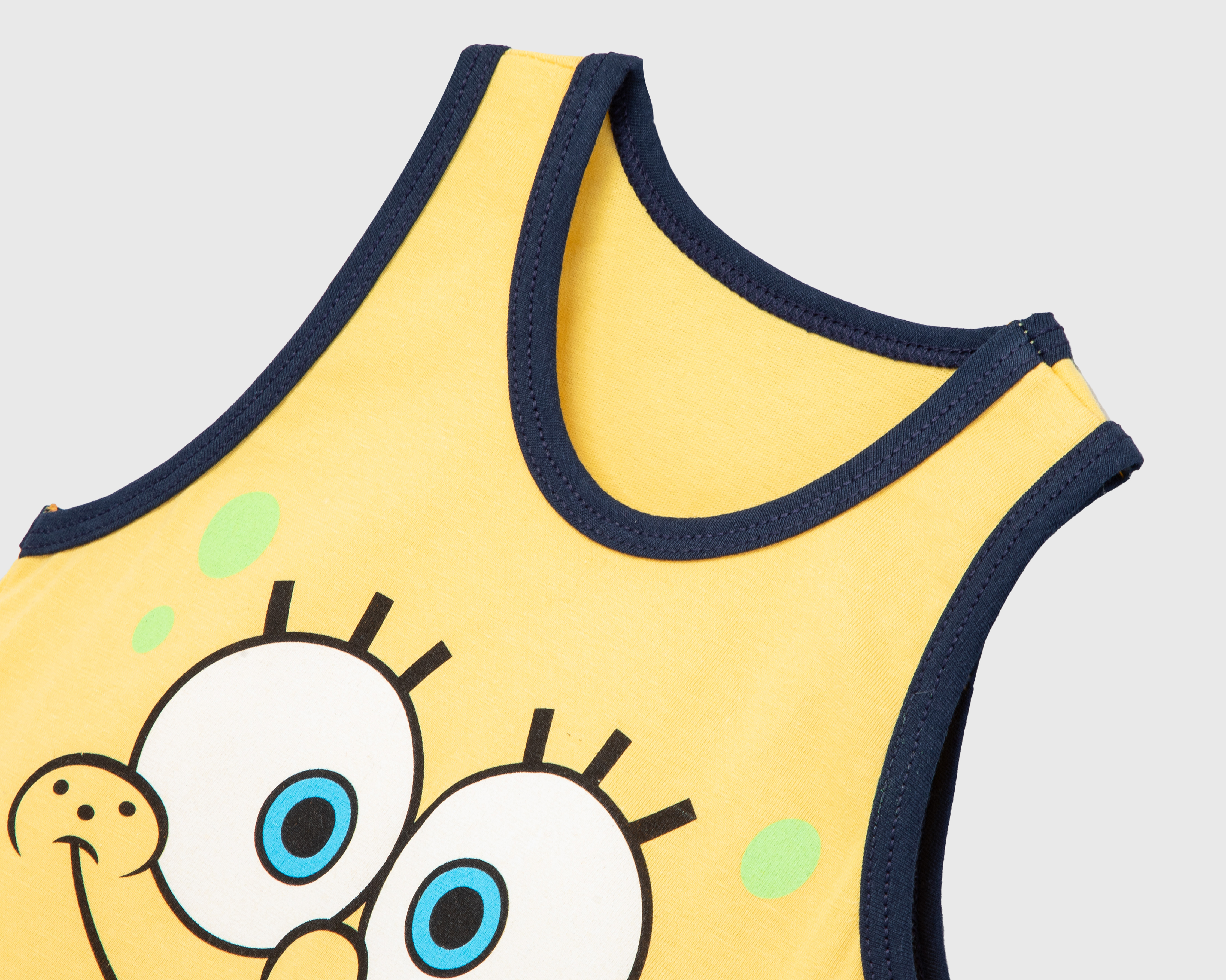 Foto 4 pulgar | Foto 3 | Camiseta Interior Bob Esponja para Niño