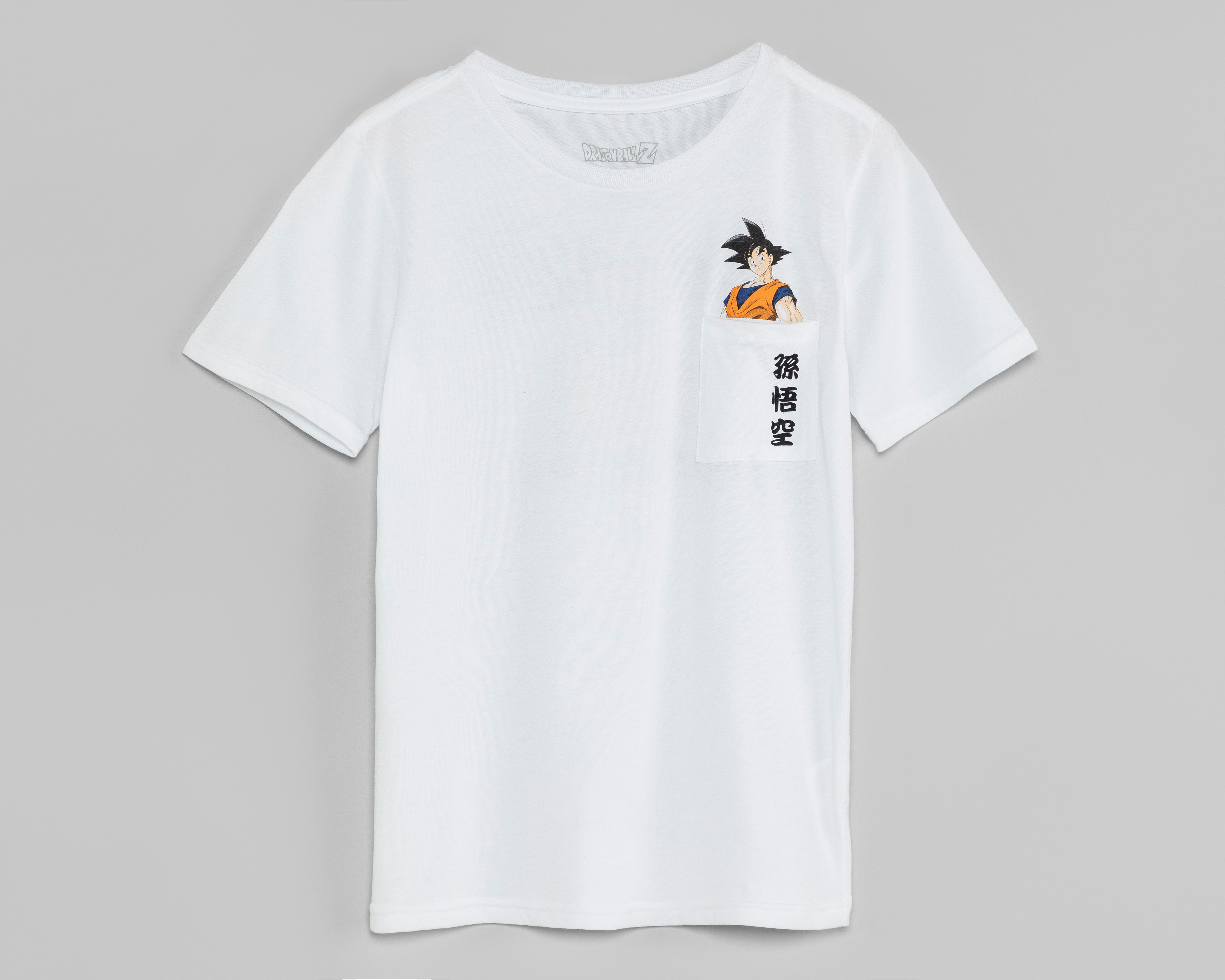 Foto 2 pulgar | Foto 1 | Playera Dragon Ball Z Cuello Redondo
