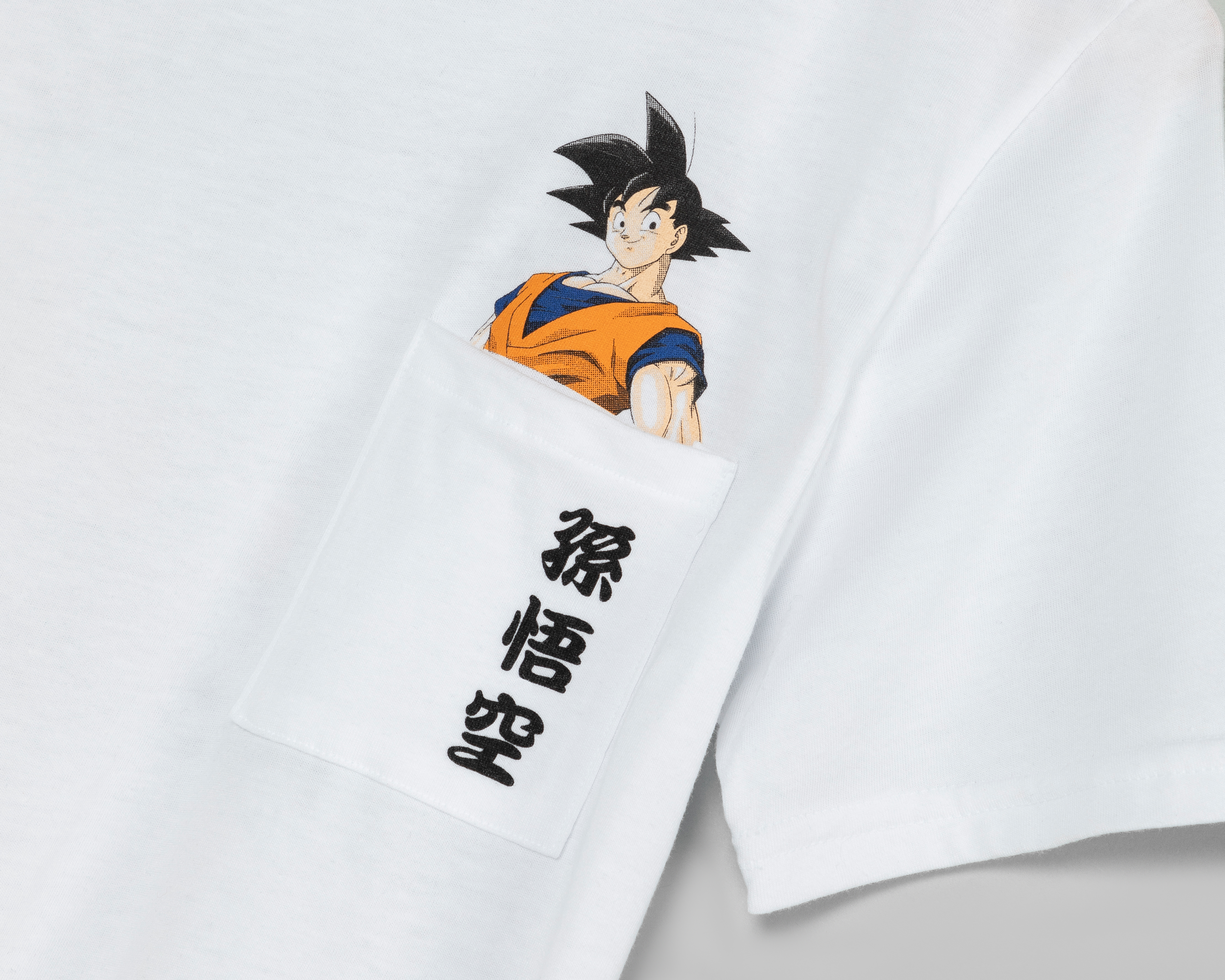 Foto 4 pulgar | Foto 3 | Playera Dragon Ball Z Cuello Redondo
