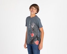 Playera Naruto Manga Corta Estampada Juvenil