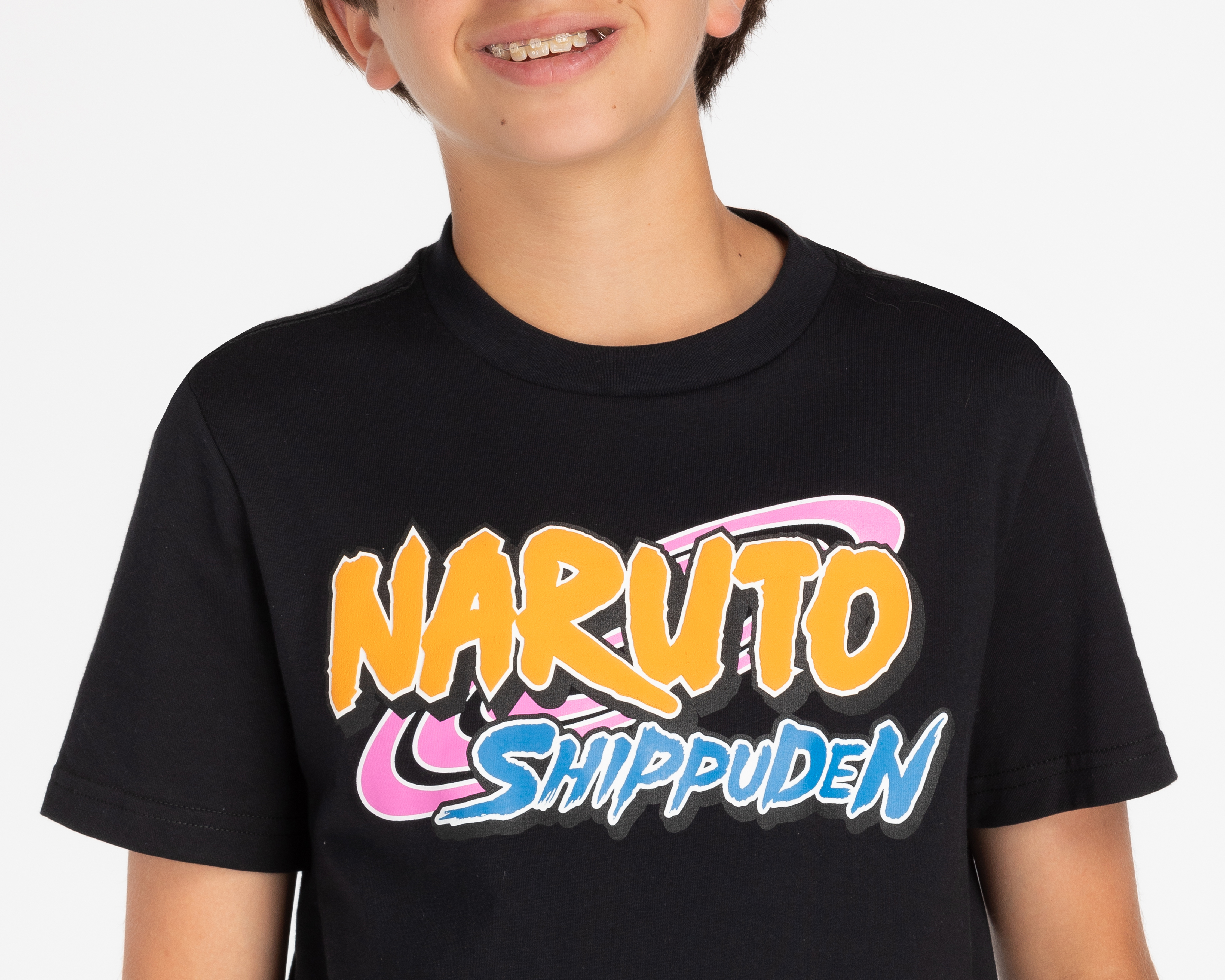 Foto 5 pulgar | Foto 4 | Playera Naruto Manga Corta Estampada Juvenil