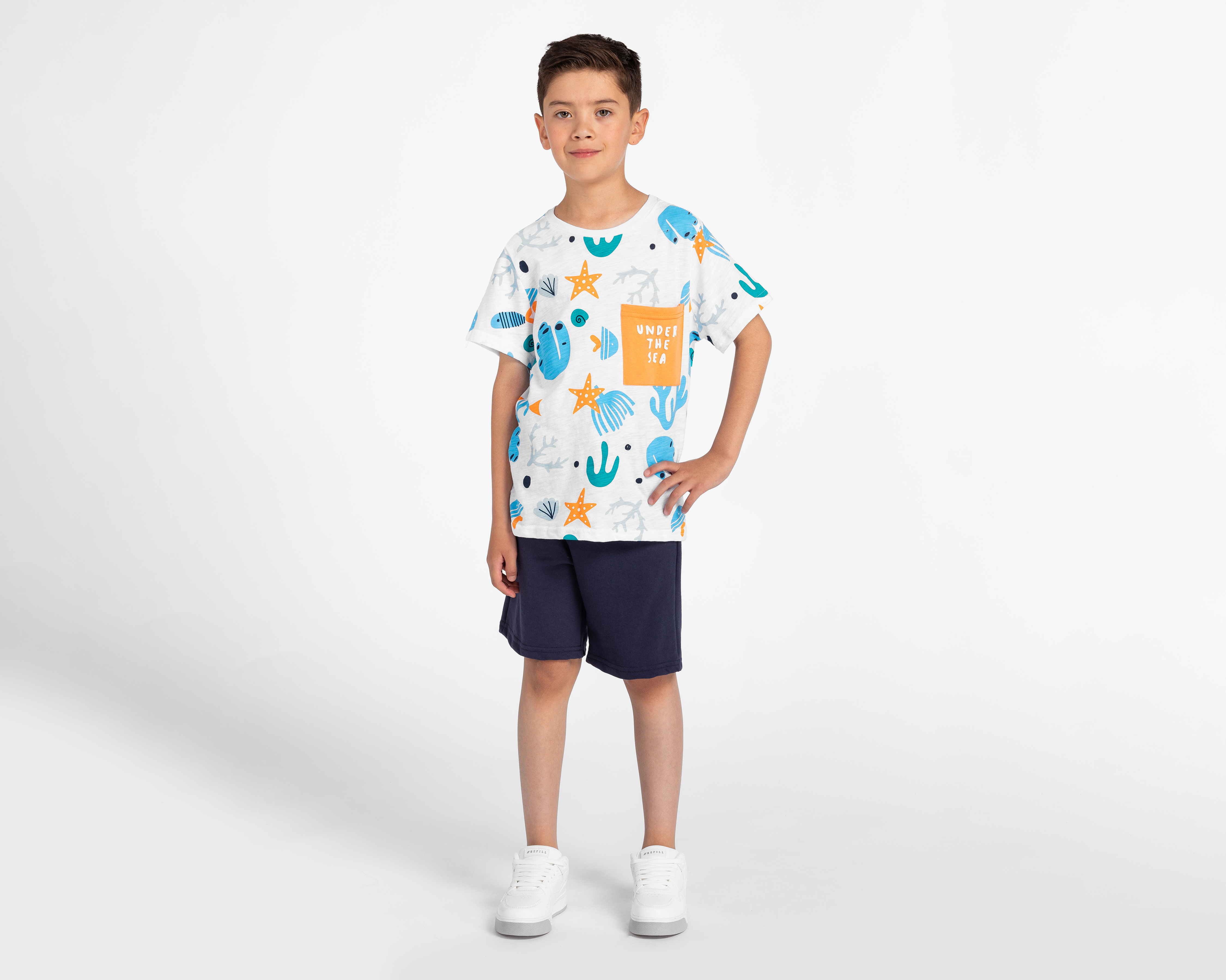 Foto 2 pulgar | Foto 1 | Conjunto con Short Refill para Niño