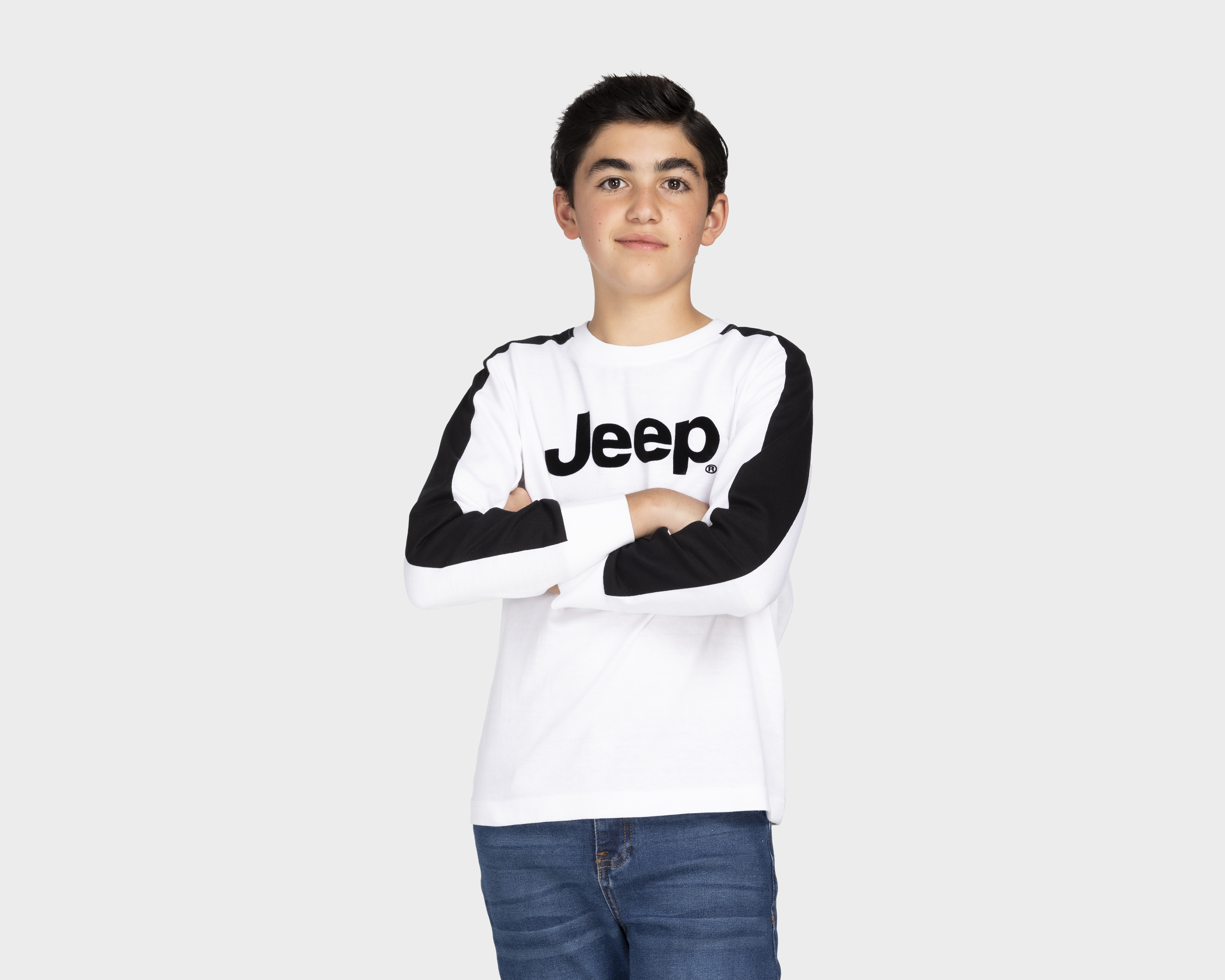 Foto 1 | Foto 1 | Playera Jeep Manga Larga Estampada Juvenil
