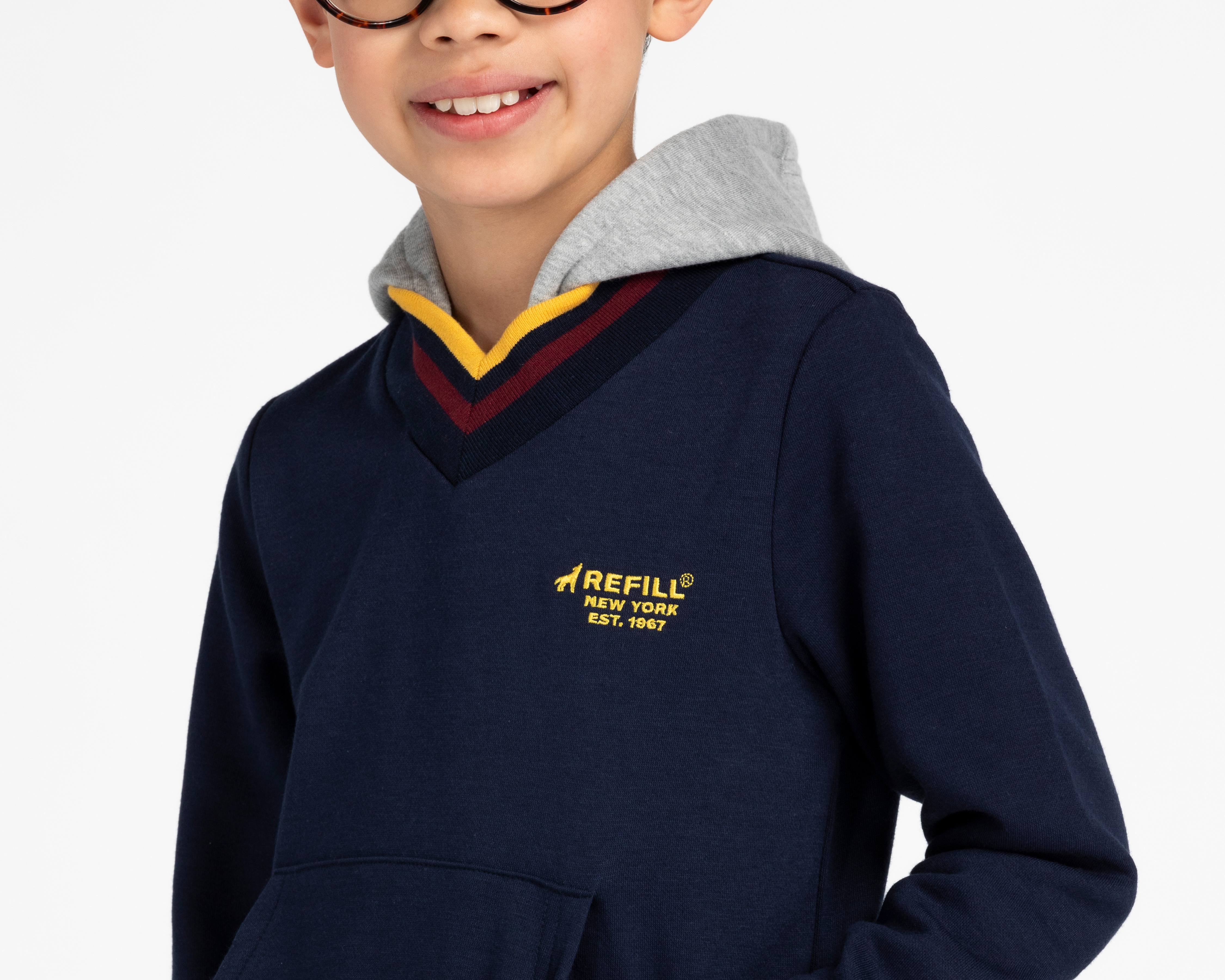 Foto 4 | Foto 4 | Sudadera Refill con Gorro para Niño