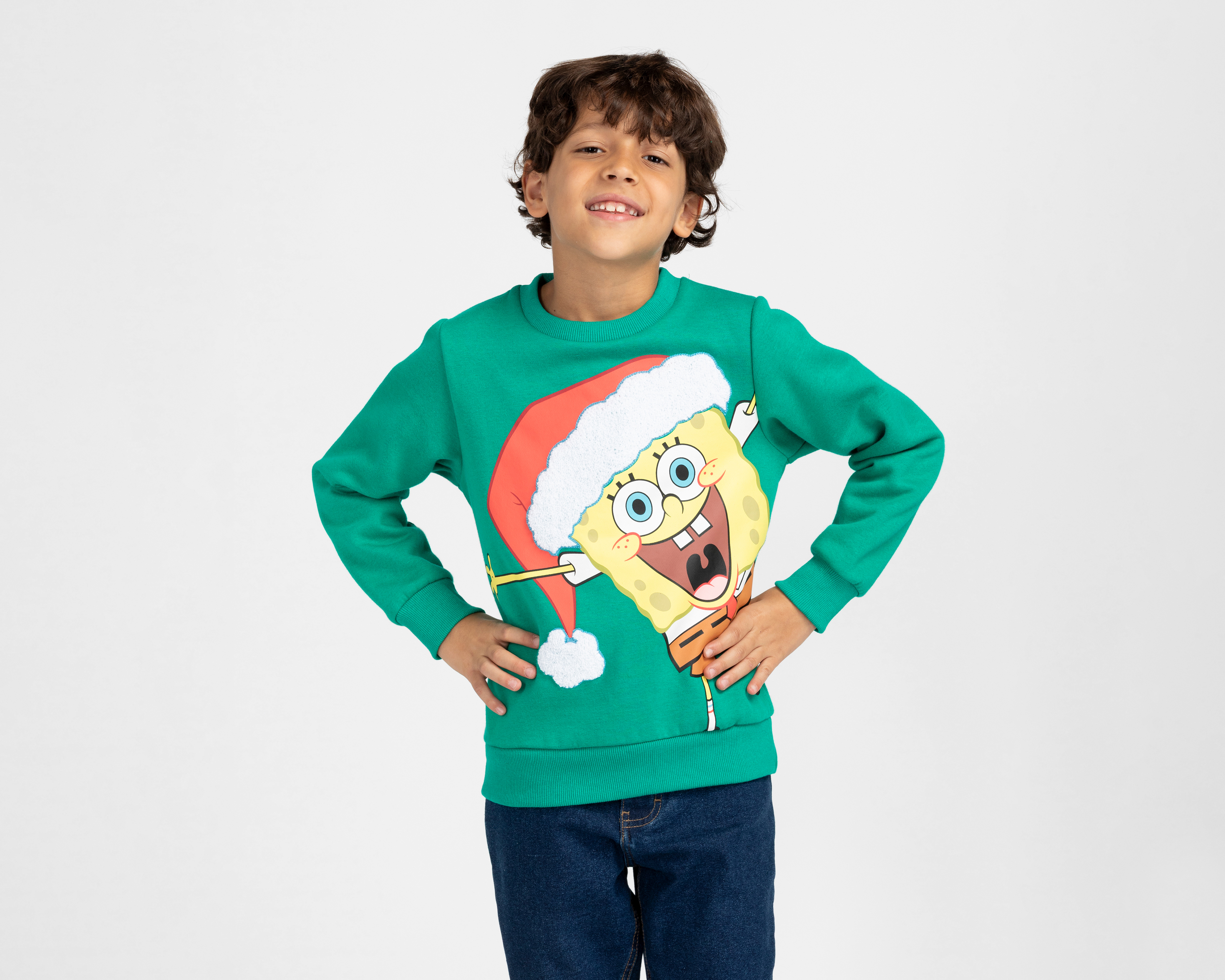 Foto 2 pulgar | Foto 1 | Sudadera Bob Esponja para Niño