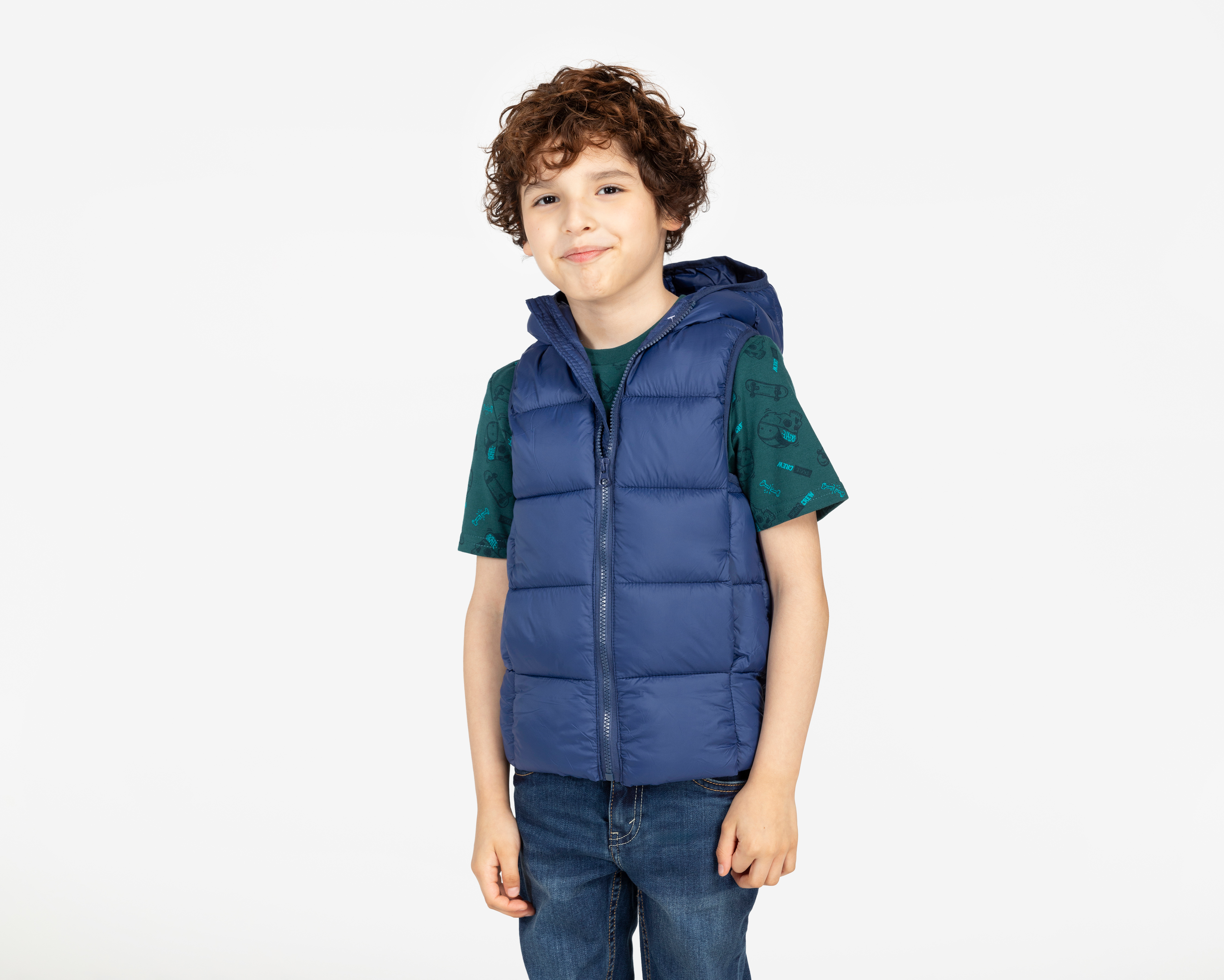 Foto 2 pulgar | Foto 1 | Chaleco Refill Capitonado para Niño