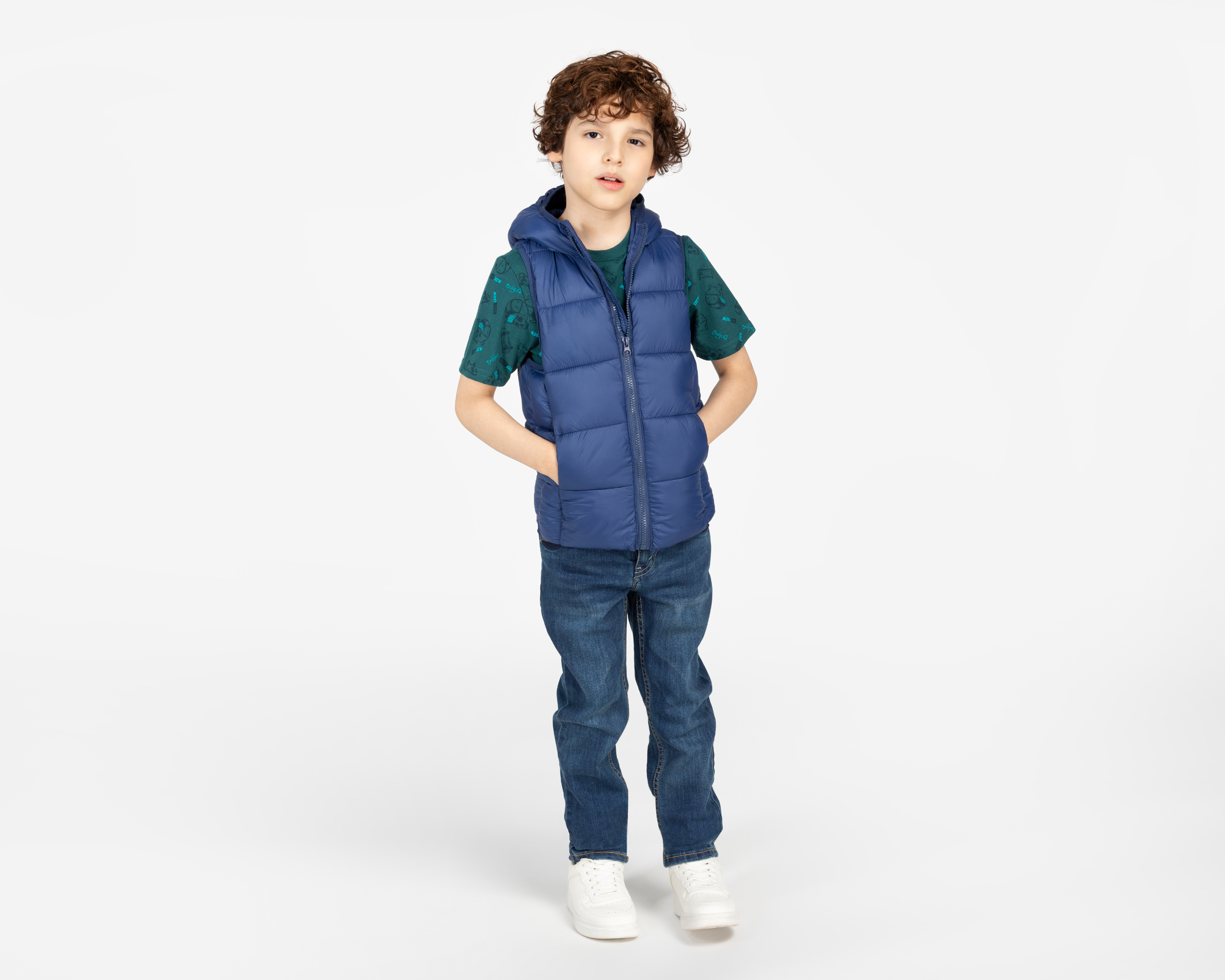 Foto 4 pulgar | Foto 3 | Chaleco Refill Capitonado para Niño