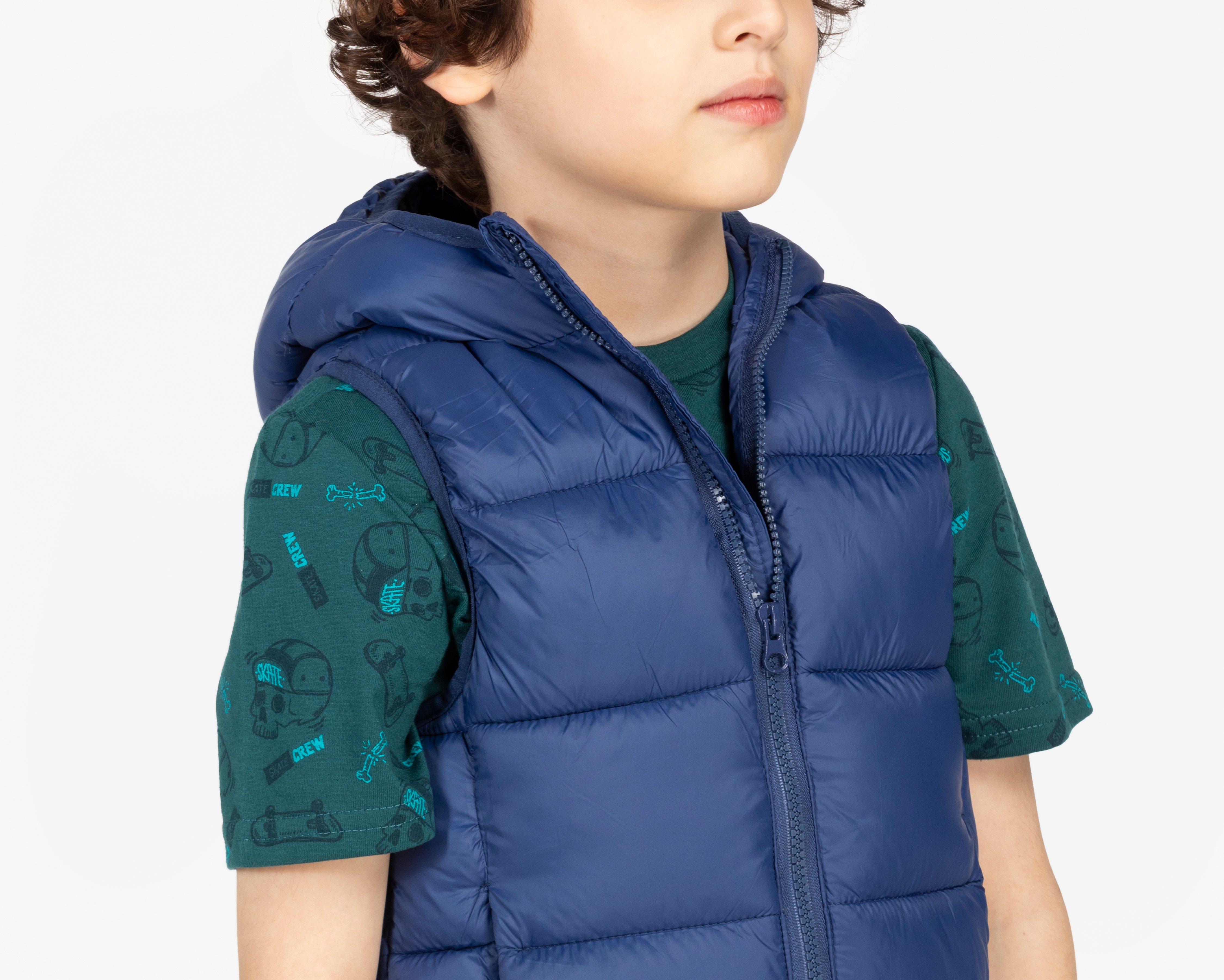 Foto 5 pulgar | Foto 4 | Chaleco Refill Capitonado para Niño