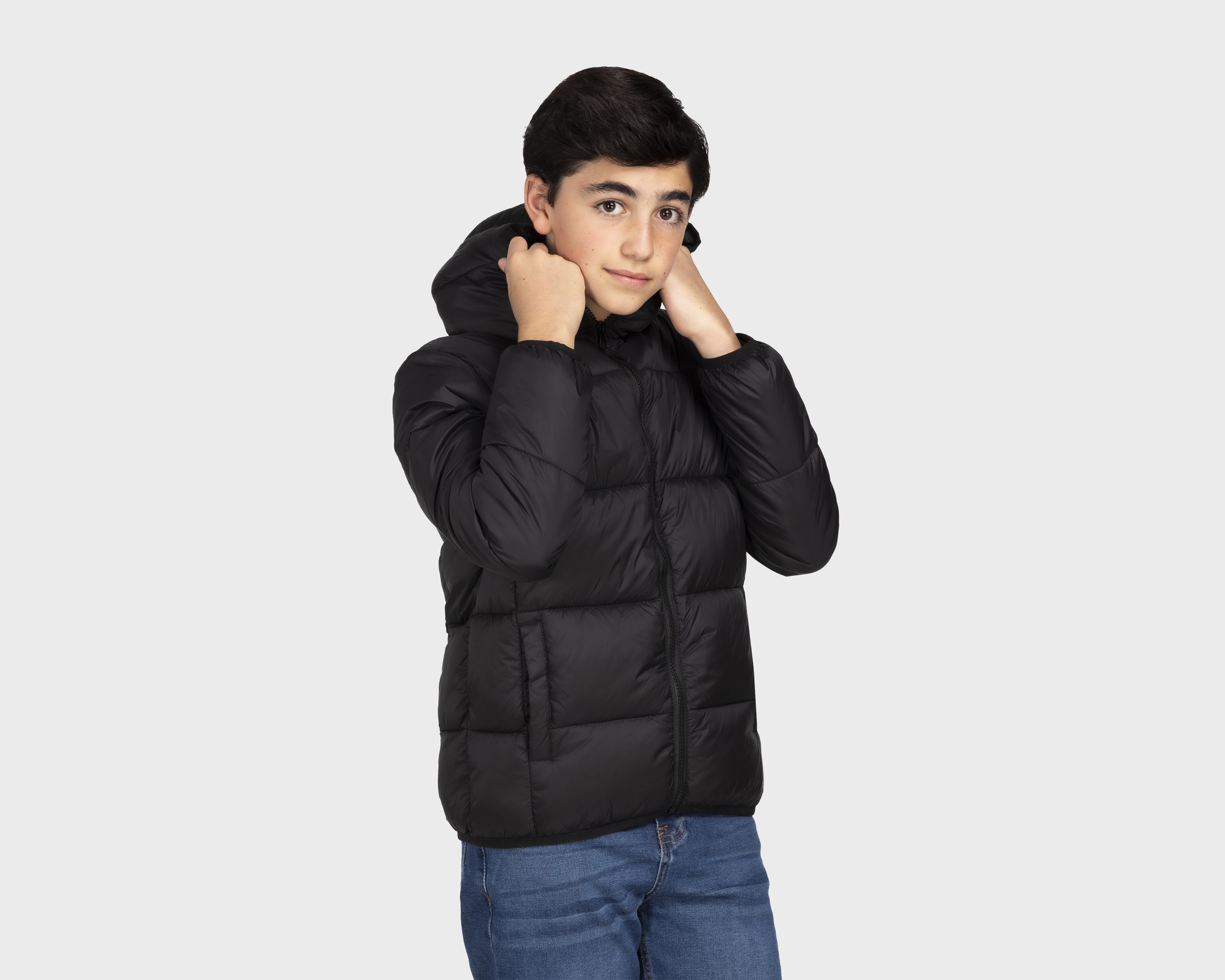 Foto 1 | Foto 1 | Chamarra Neo*City con Gorro para Niño