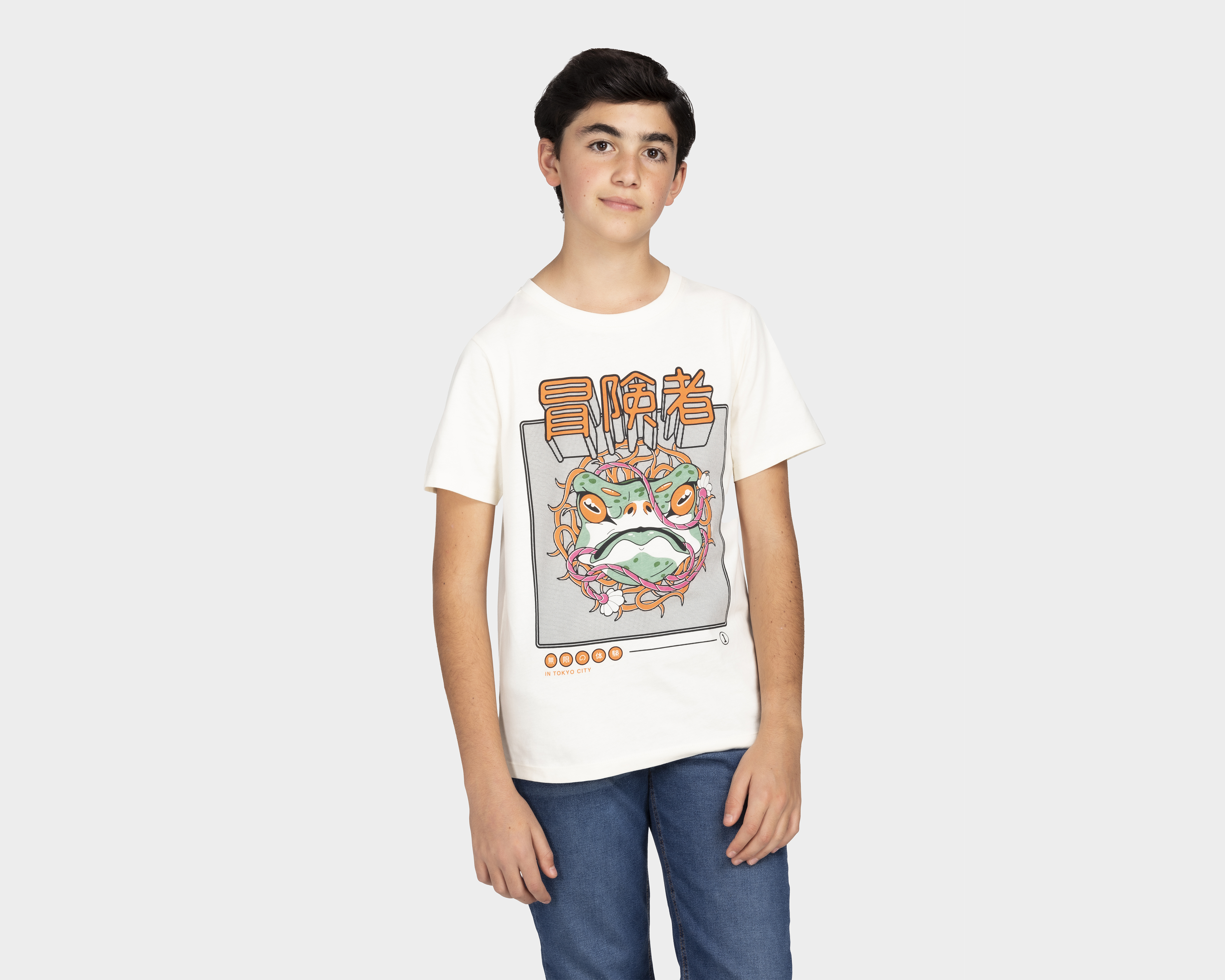 Foto 1 | Foto 1 | Playera Neo*City Manga Corta Estampada para Niño