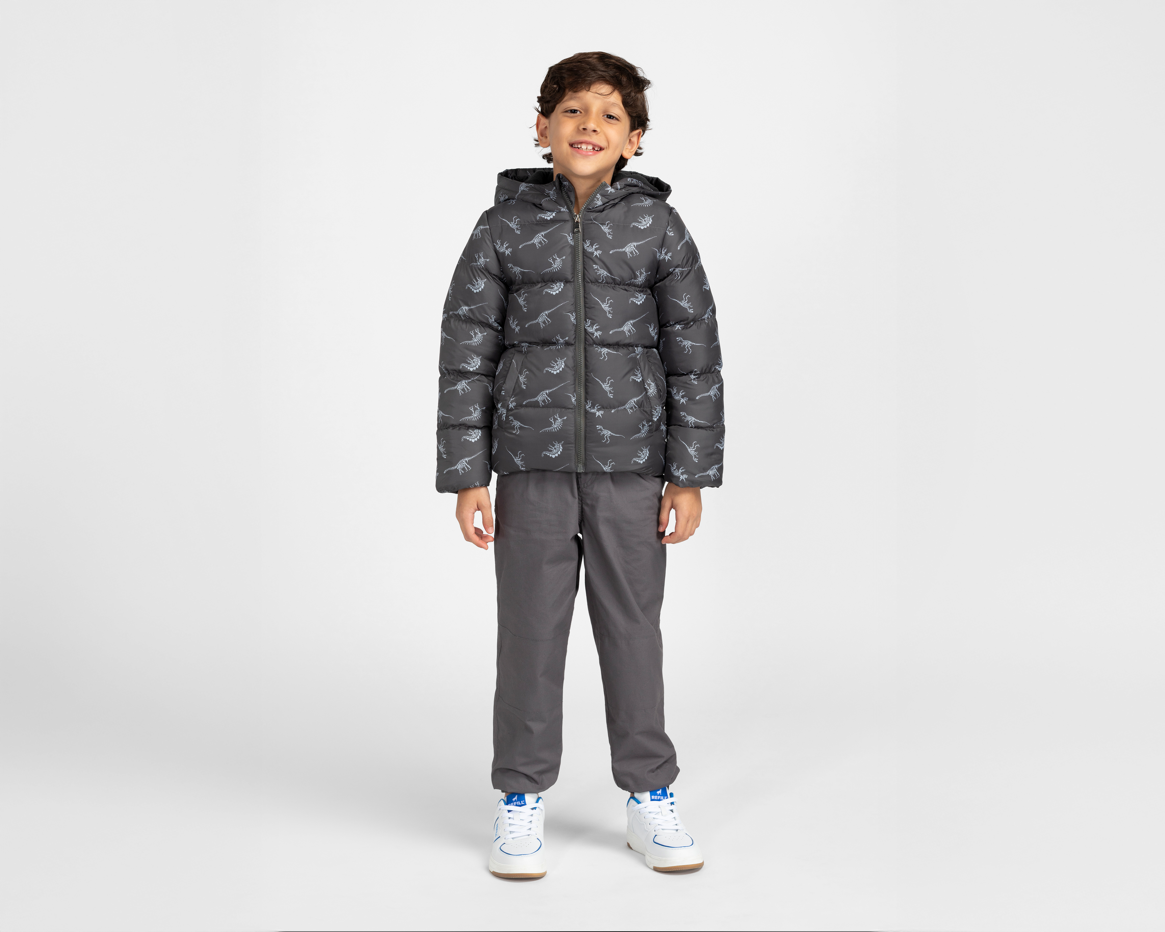 Foto 3 pulgar | Foto 2 | Chamarra Refill con Gorro para Niño