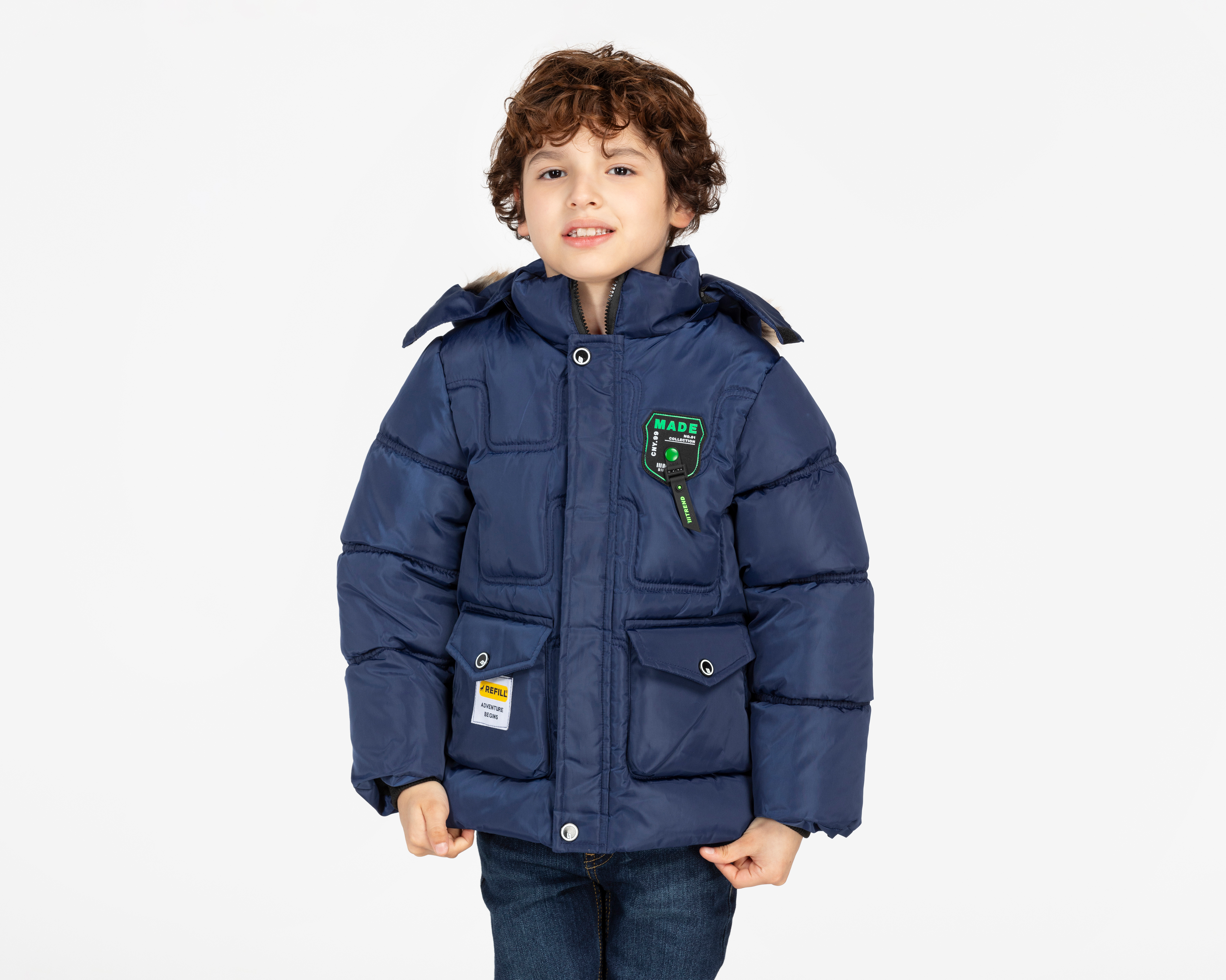 Chamarra con Gorro Refill para Niño