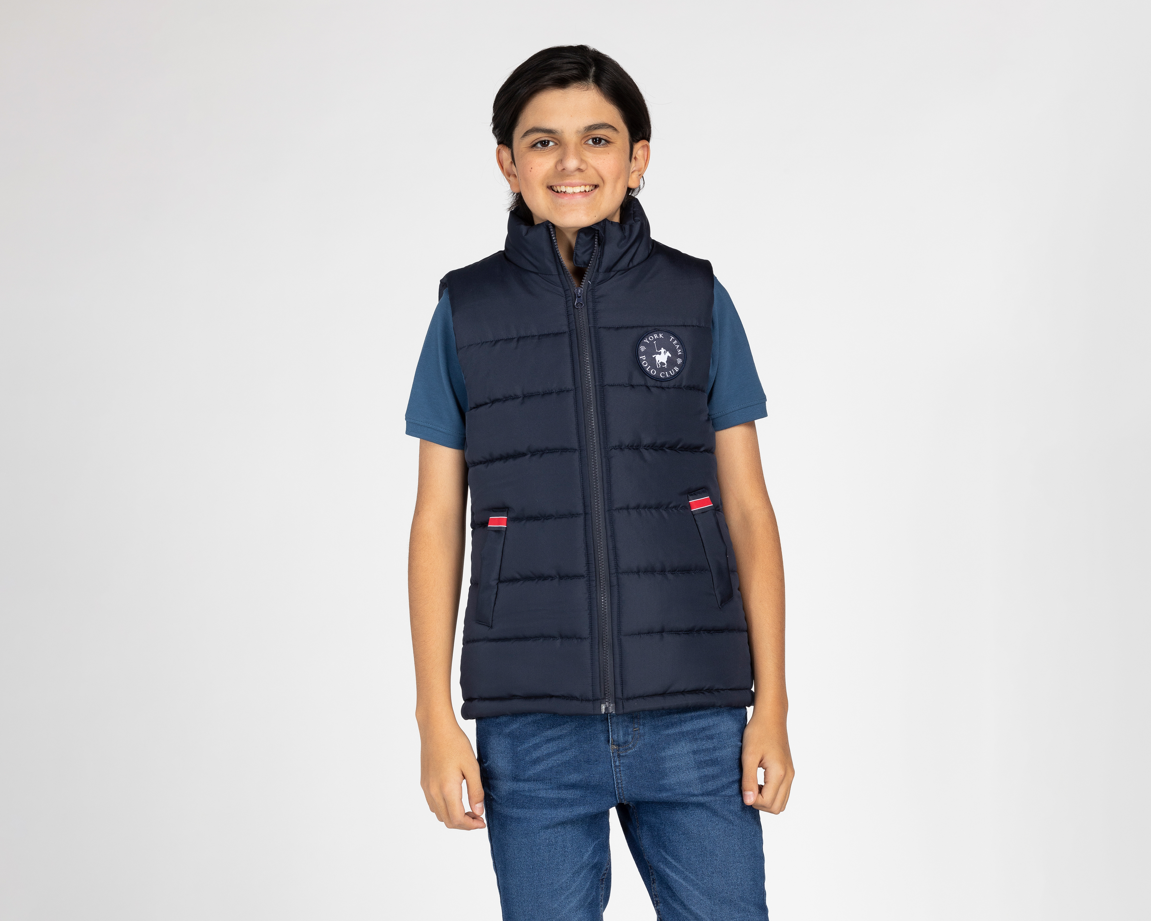 Foto 2 pulgar | Foto 1 | Chaleco York Team Polo Club Juvenil