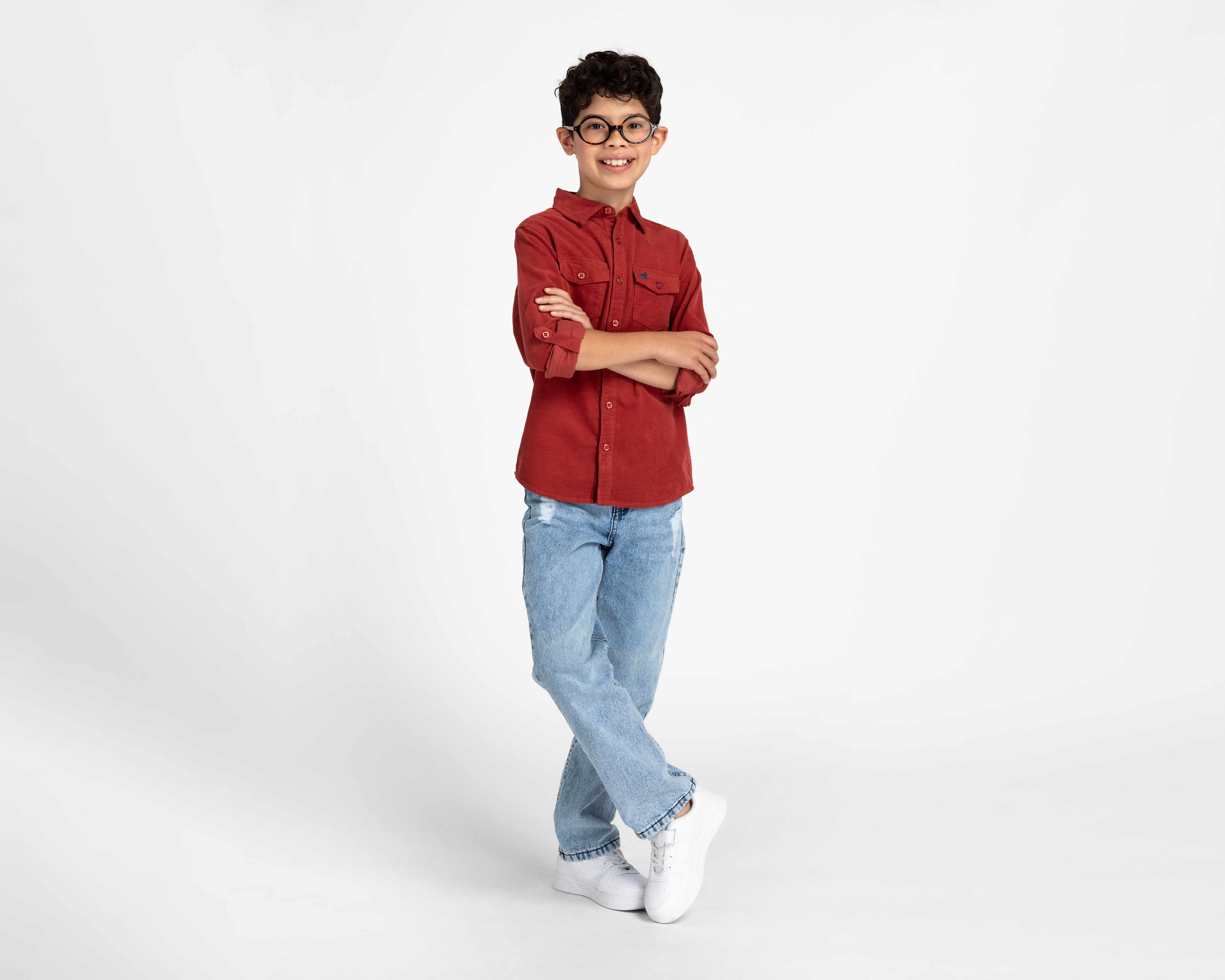 Foto 4 pulgar | Foto 3 | Camisa Refill Manga Larga para Niño