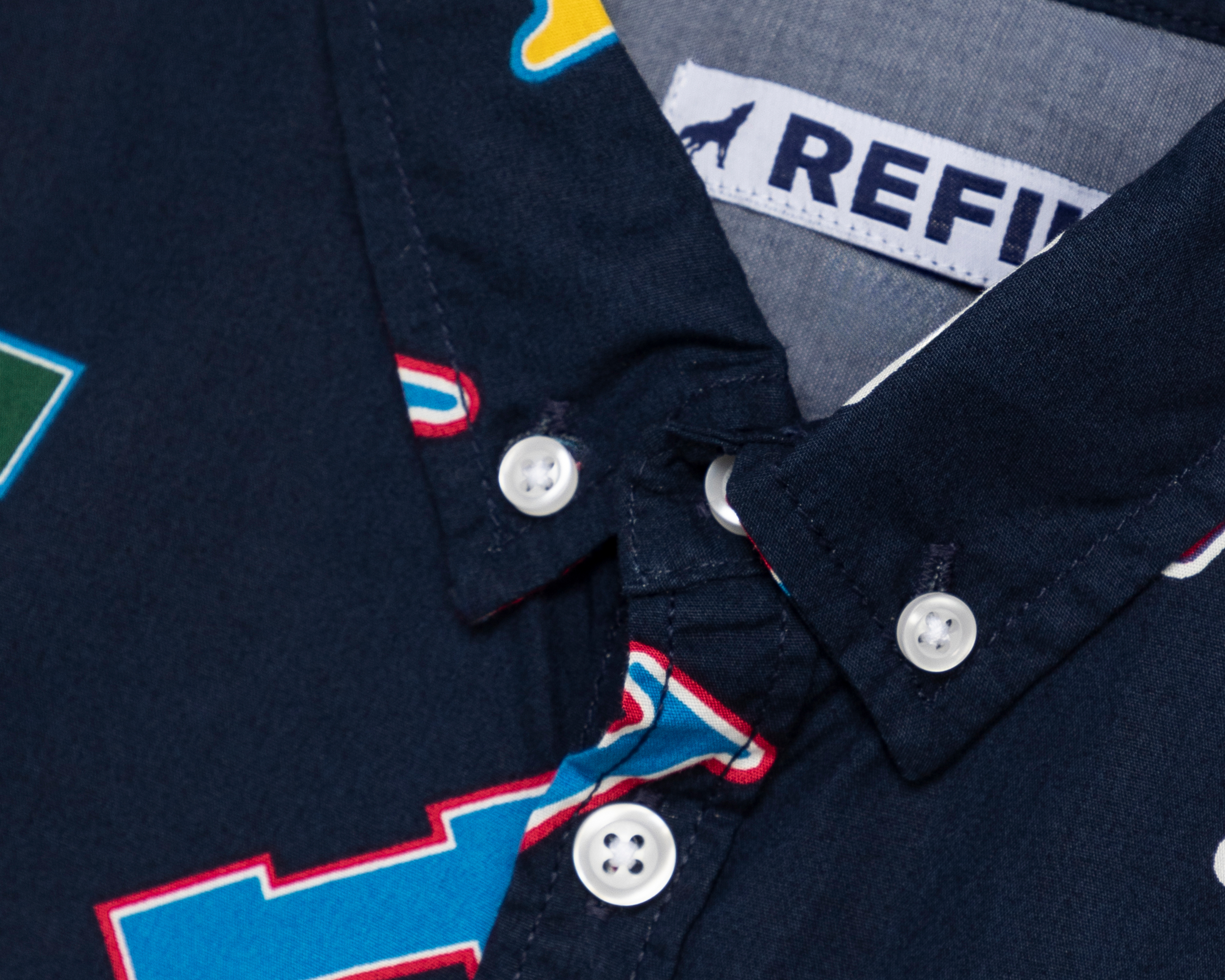 Foto 5 pulgar | Foto 4 | Camisa Refill Manga Larga Estampada para Niño