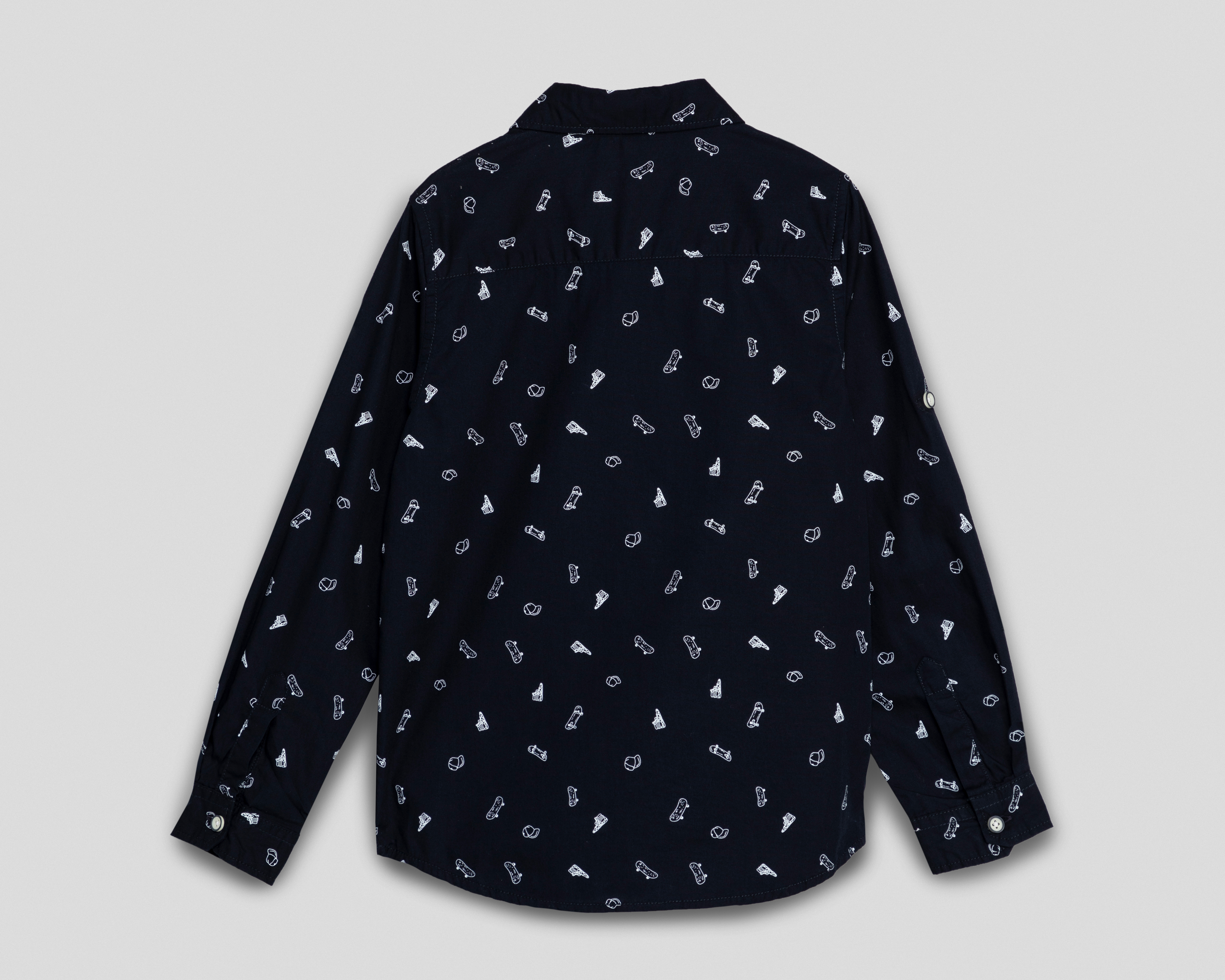 Foto 2 | Foto 2 | Camisa Refill Manga Larga Estampada para Niño