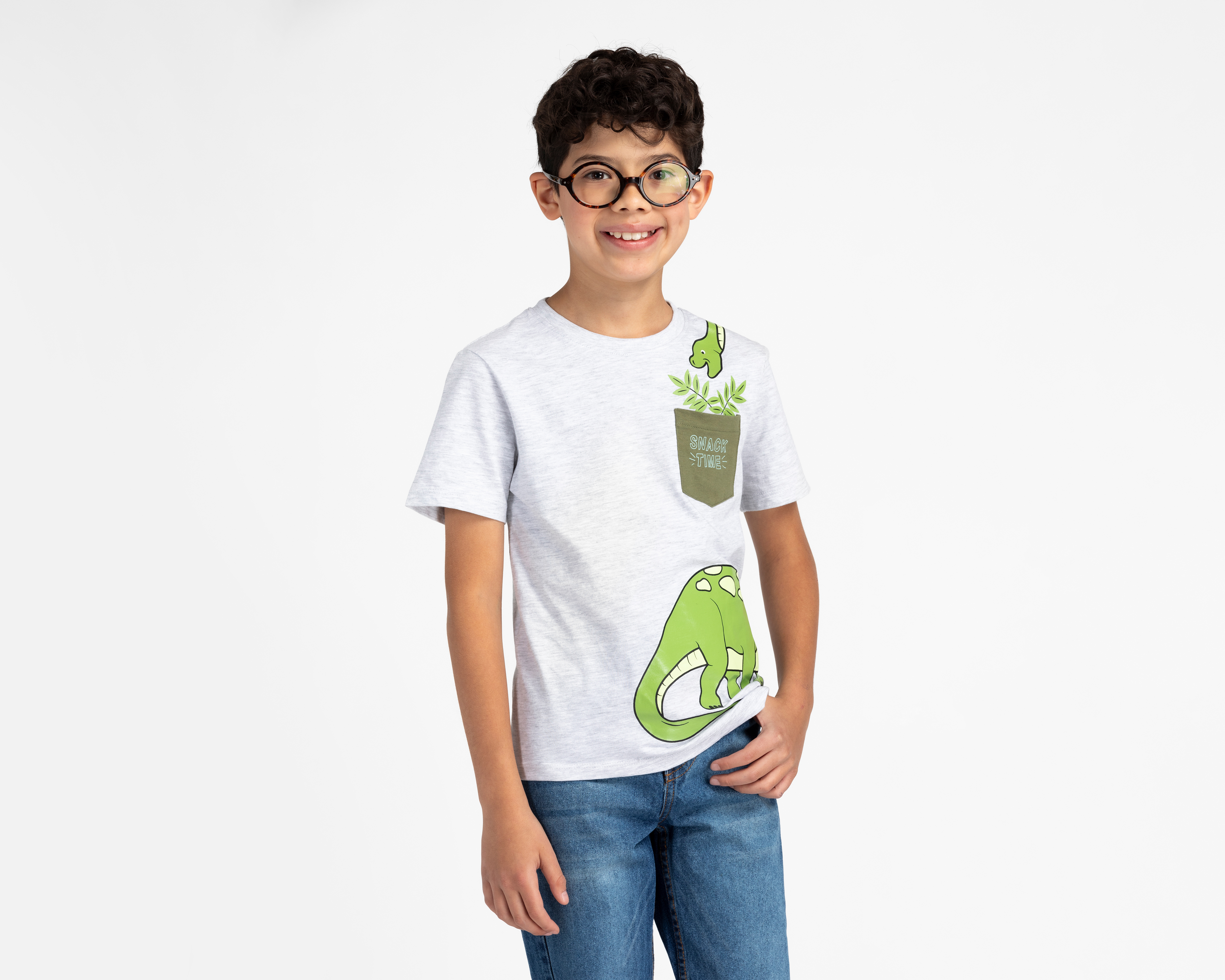 Foto 1 | Foto 1 | Playera Refill Manga Corta Estampada para Niño