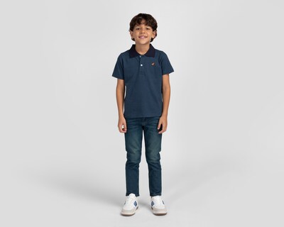 Foto 2 | Foto 2 | Playera Refill Manga Corta a Rayas para Niño