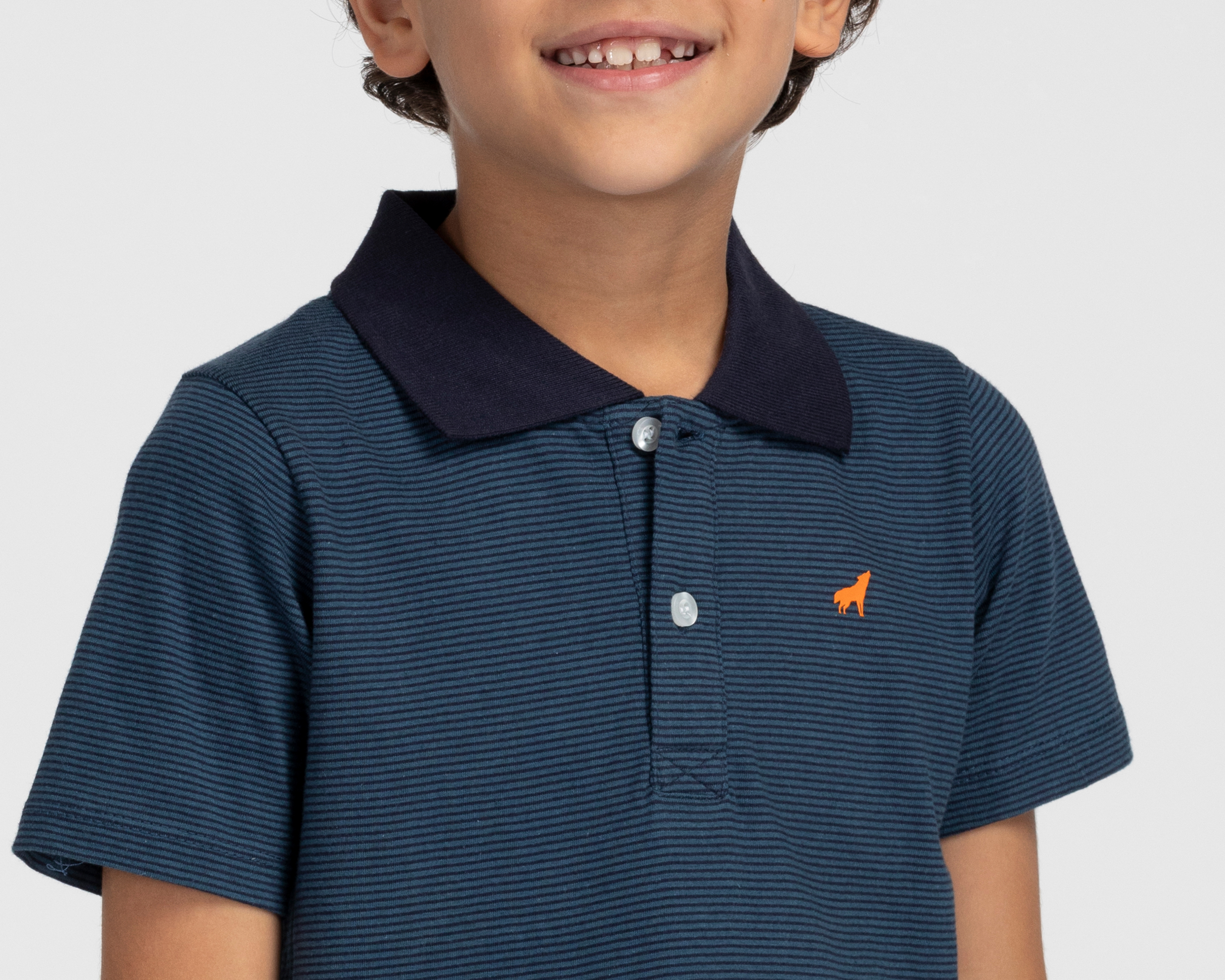 Foto 5 pulgar | Foto 4 | Playera Refill Manga Corta a Rayas para Niño