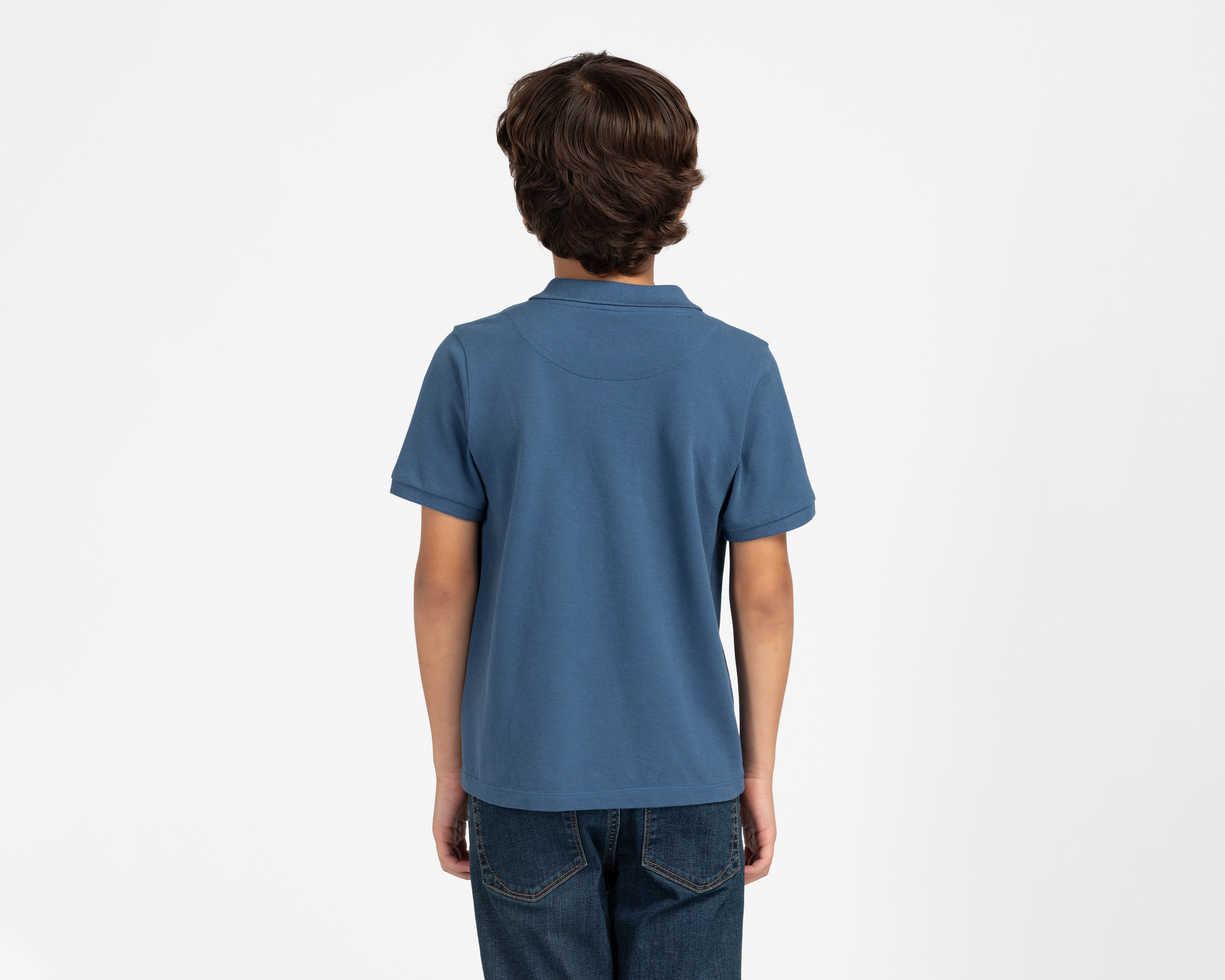 Foto 4 pulgar | Foto 3 | Playera Polo York Team Polo Club para Niño