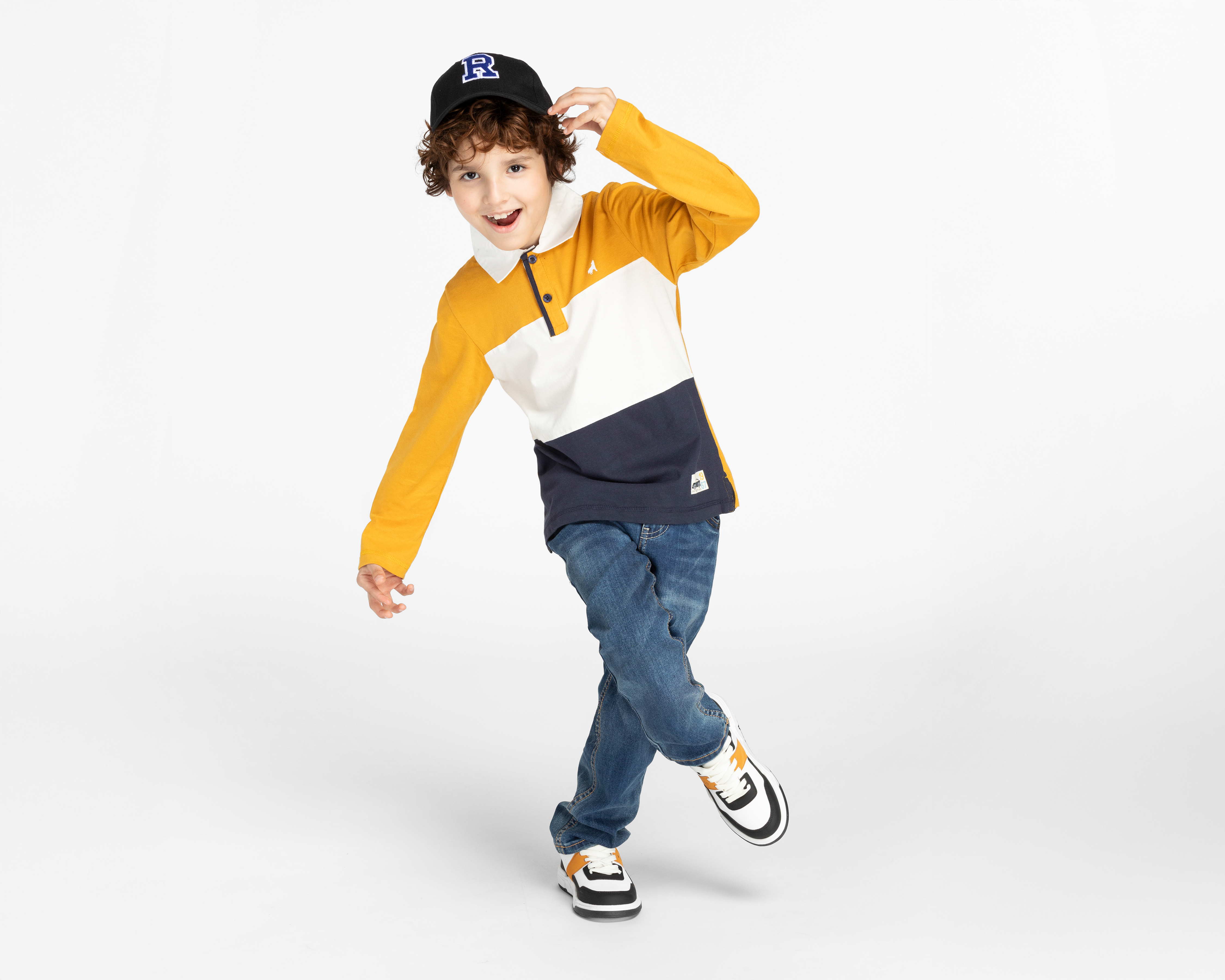 Foto 4 pulgar | Foto 3 | Polo Refill Manga Larga Lisa para Niño