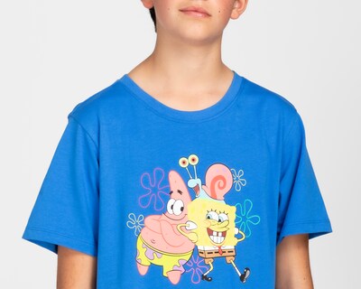 Foto 3 | Foto 3 | Playera Bob Esponja Manga Corta para Niño
