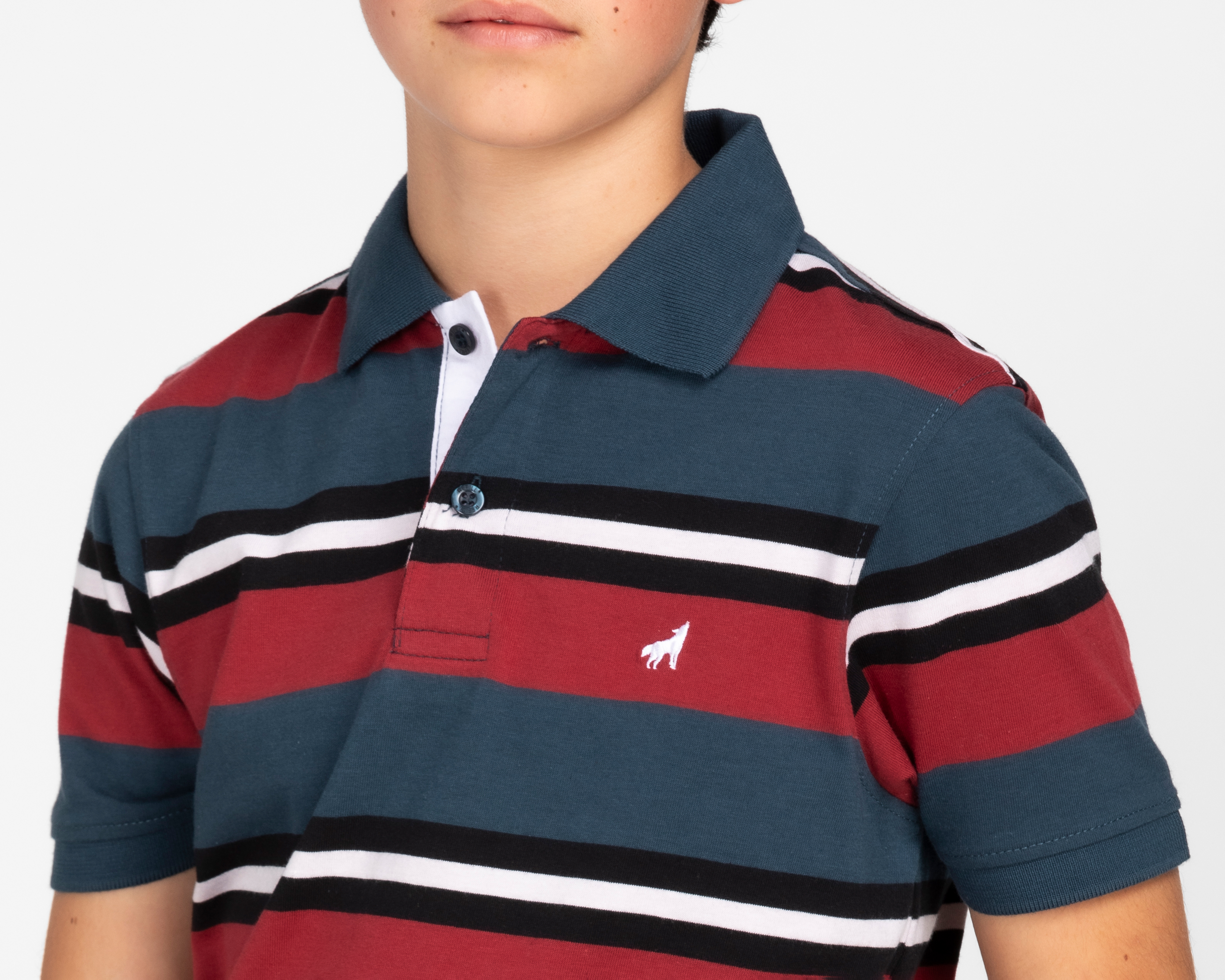 Foto 4 | Foto 4 | Playera Refill Manga Corta a Rayas para Niño