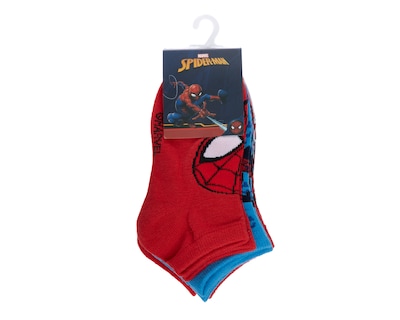 Foto 3 | Foto 3 | Calcetas Cortas Marvel Spider-Man para Niño 6 Pares