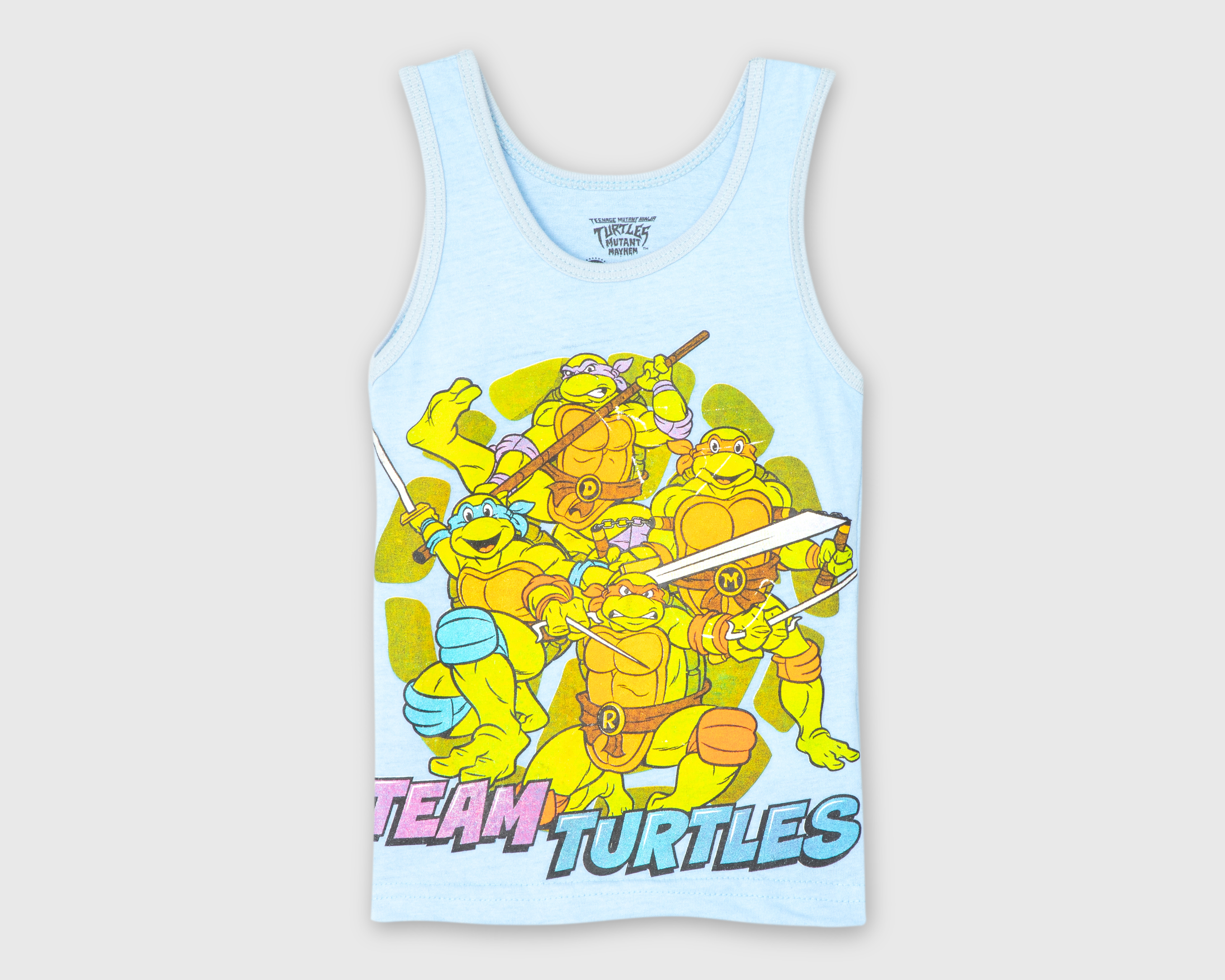 Foto 2 pulgar | Foto 1 | Playera sin Mangas Tortugas Ninja Azul para Niño