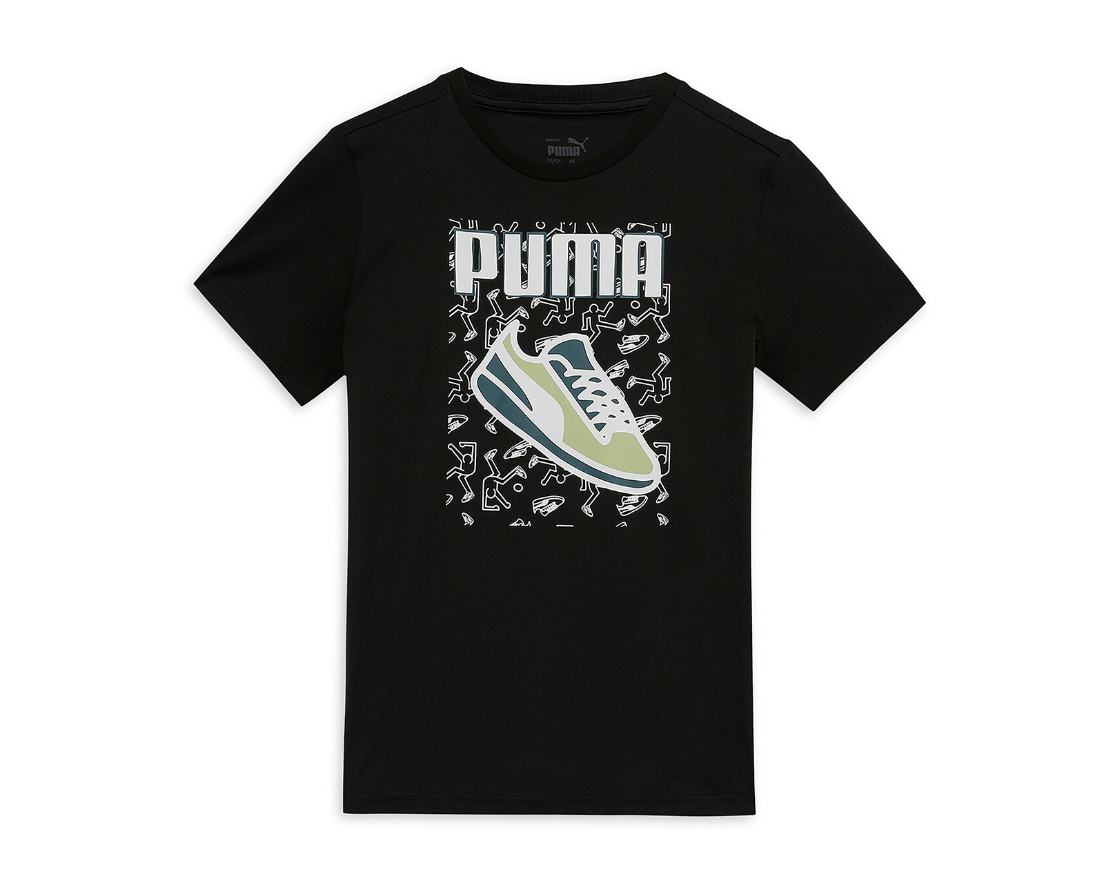 Foto 2 pulgar | Foto 1 | Playera Puma Manga Corta Estampada para Niño