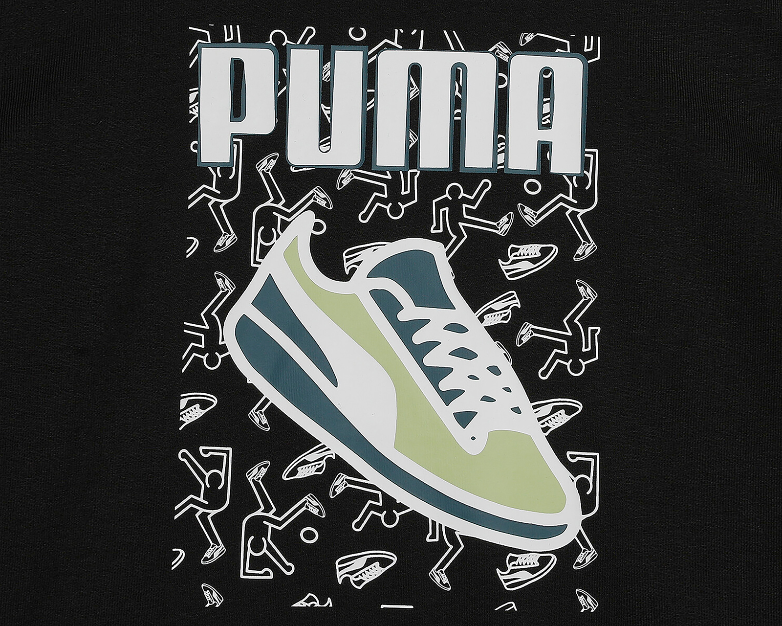 Foto 7 pulgar | Foto 6 | Playera Puma Manga Corta Estampada para Niño