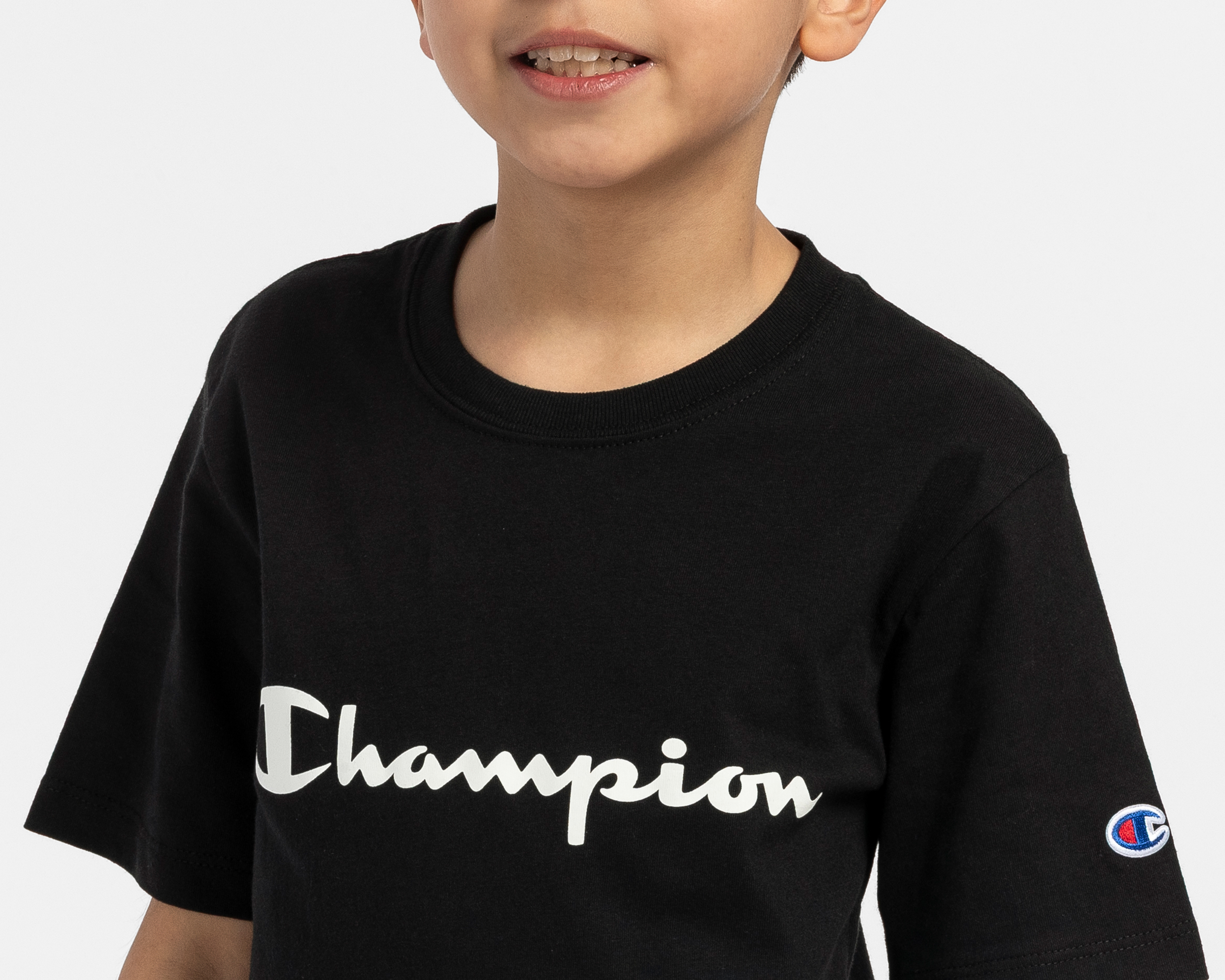 Foto 4 | Foto 4 | Playera Champion Manga Corta Estampado para Niño