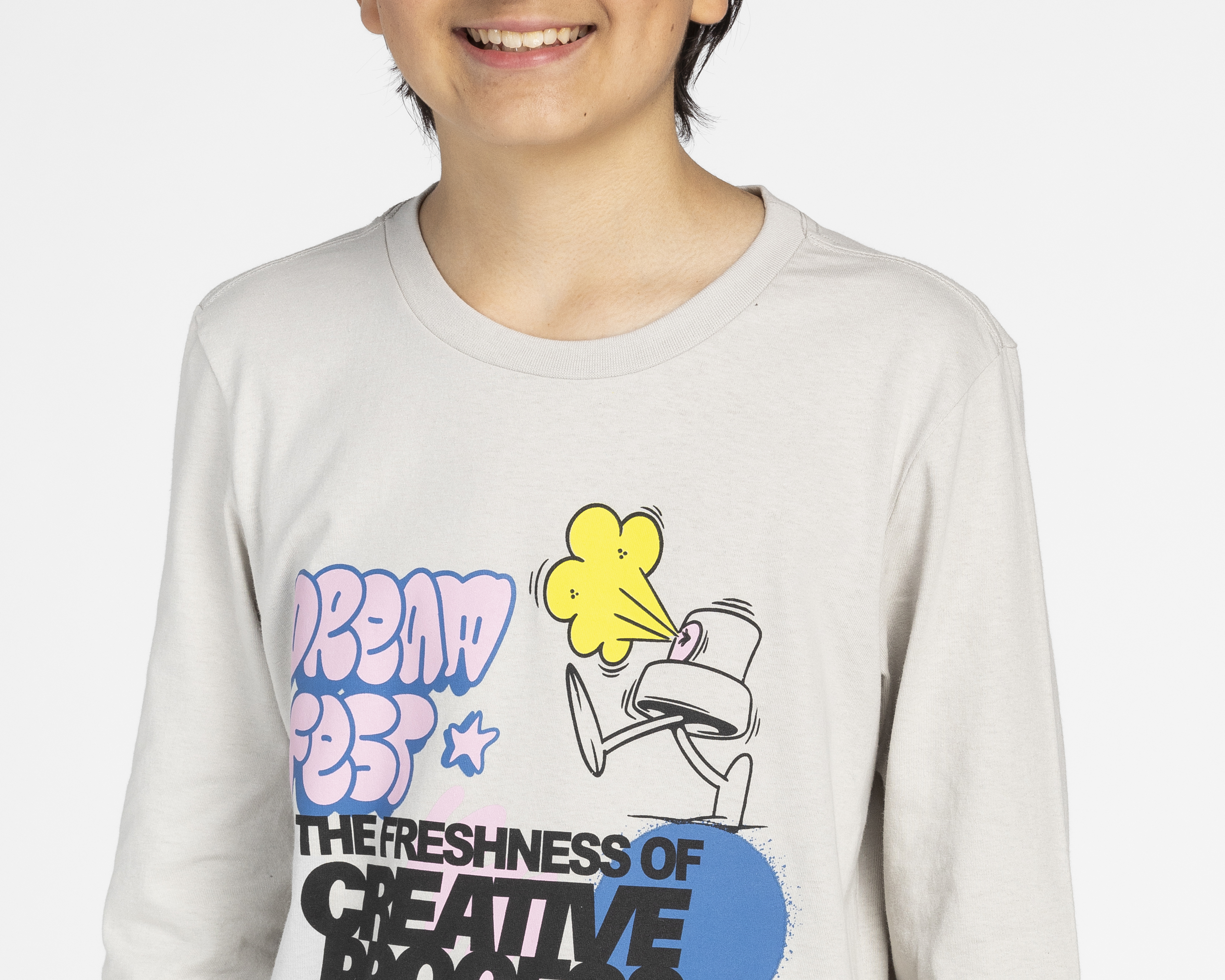 Foto 5 pulgar | Foto 4 | Playera Neo*City Manga Larga Estampada para Niño