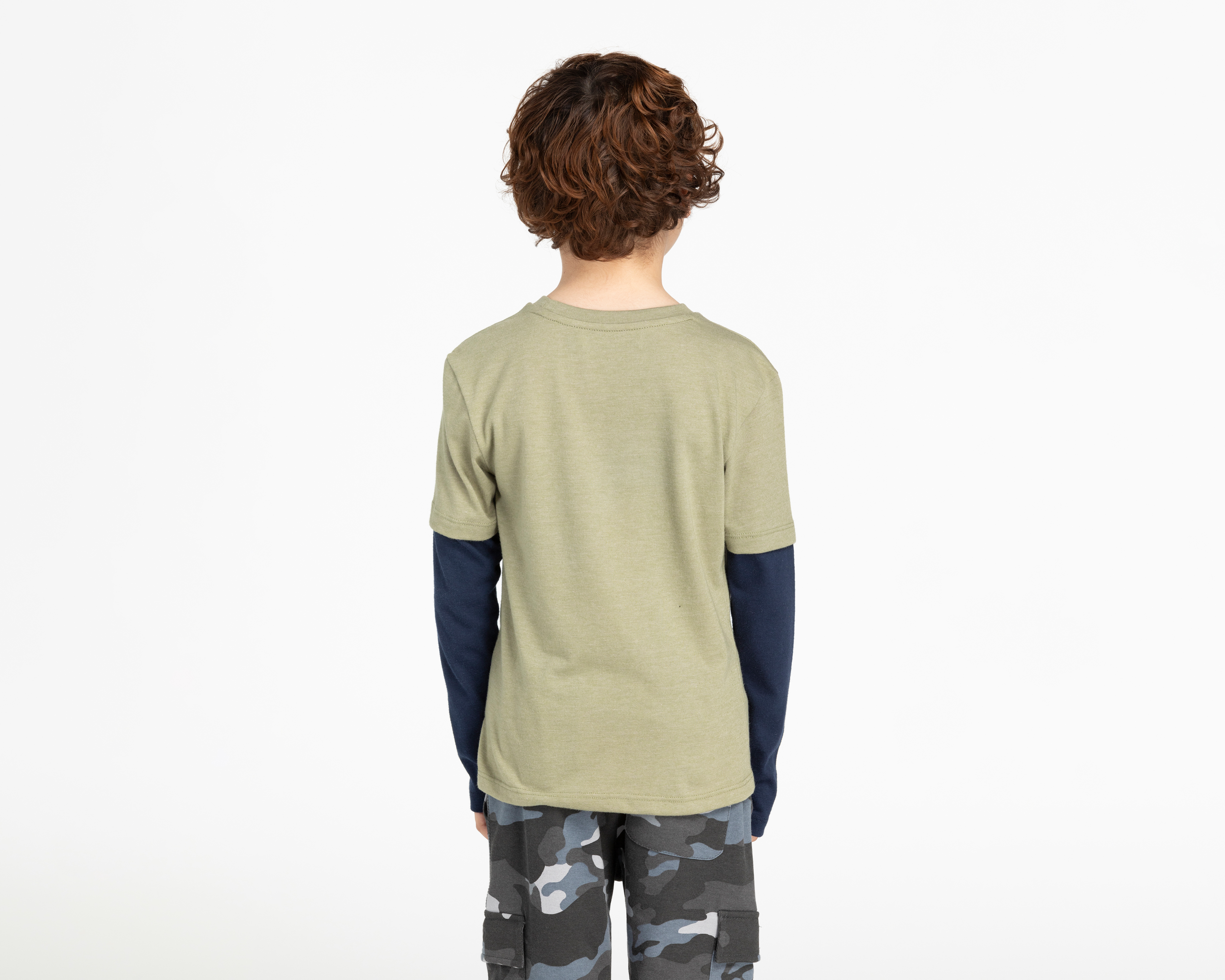 Foto 2 | Foto 2 | Playera Refill Manga Larga Dinosaurio para Niño