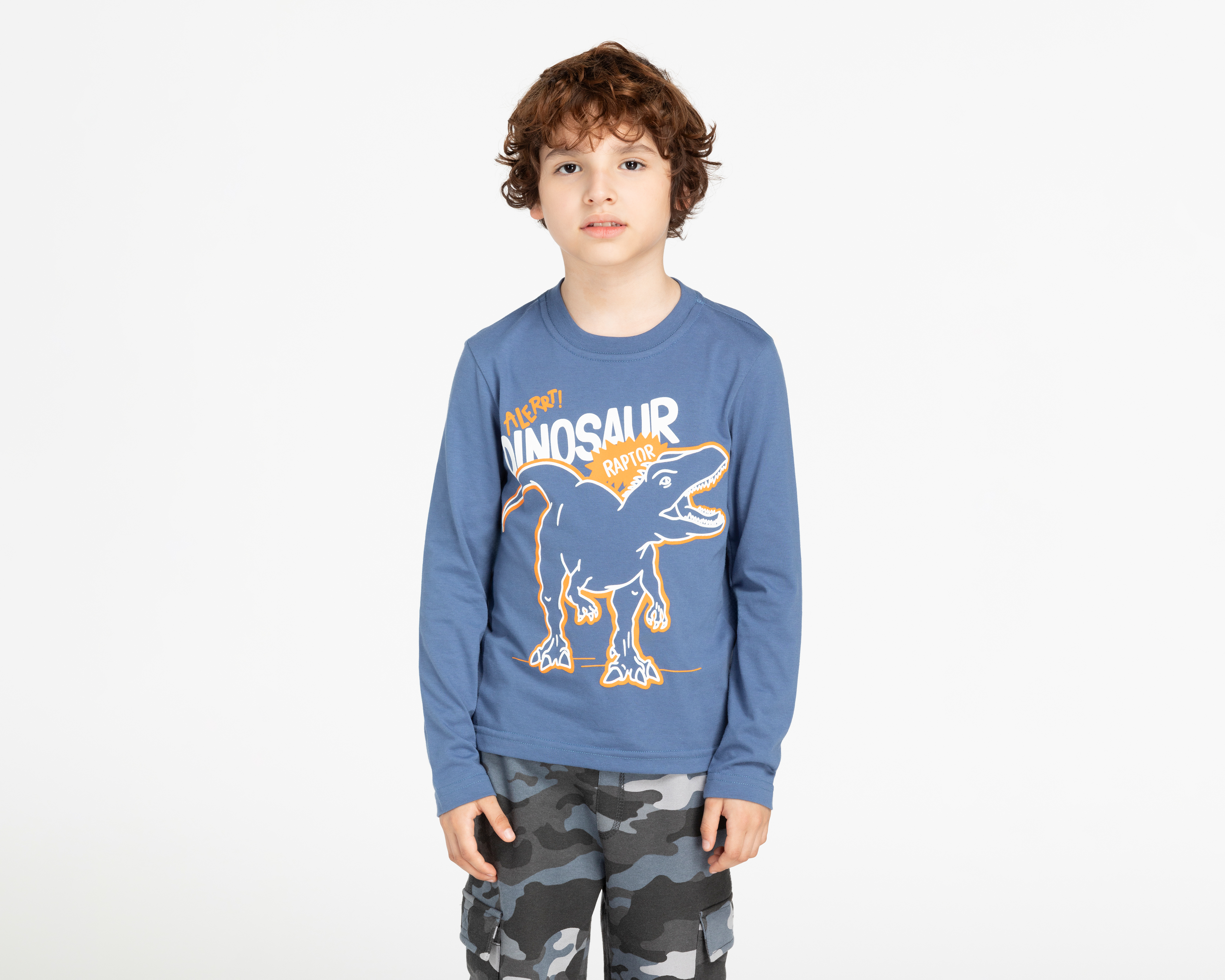 Foto 1 | Foto 1 | Playera Neo*City Manga Larga para Niño